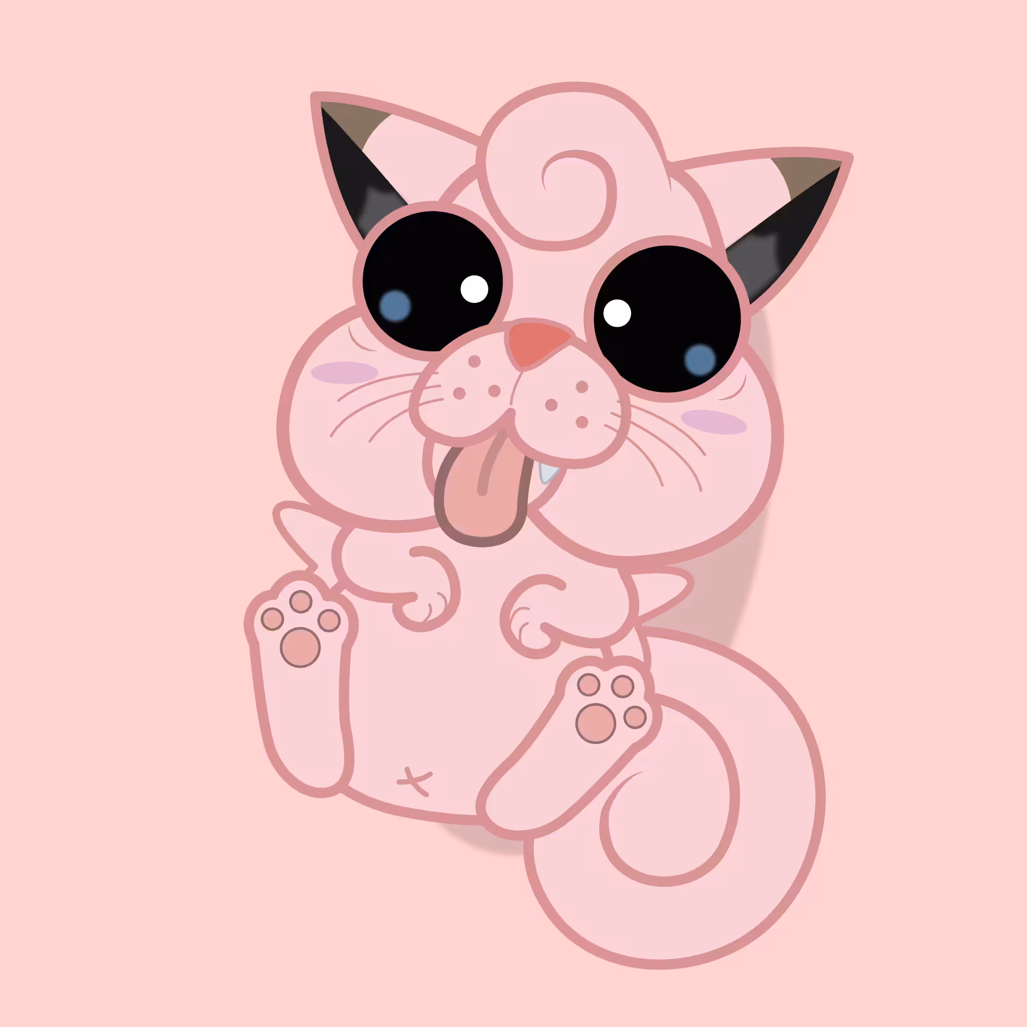 P035 --- Laying Derp Catfairy ---