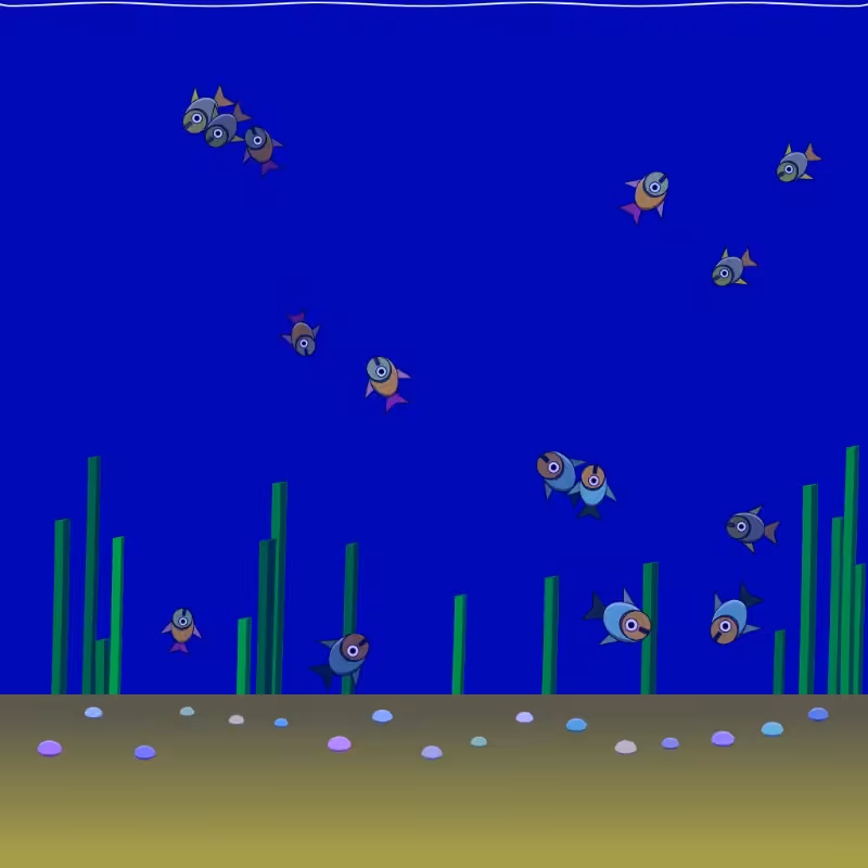 Underwater Schooling #5