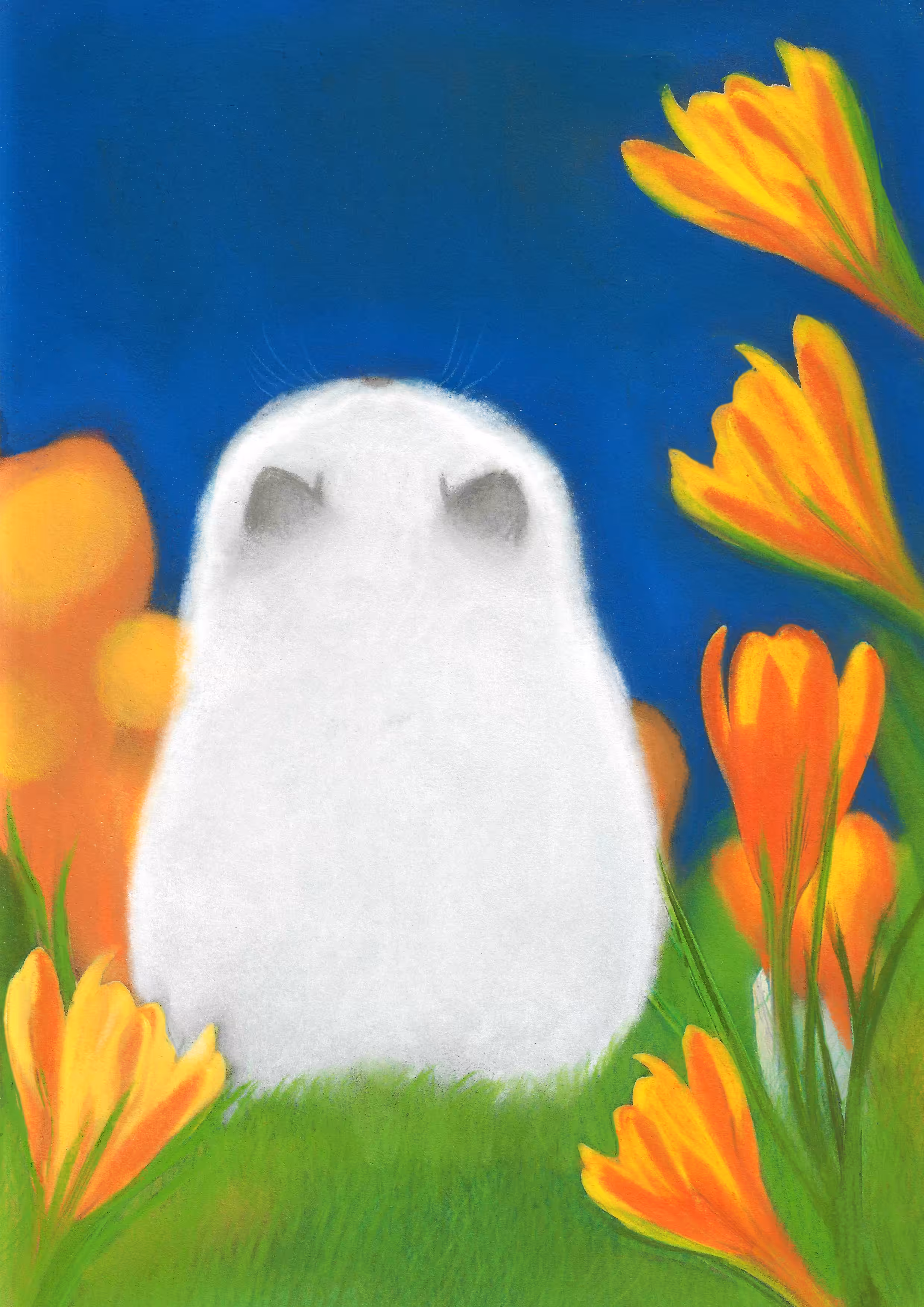 Baby in the garden 