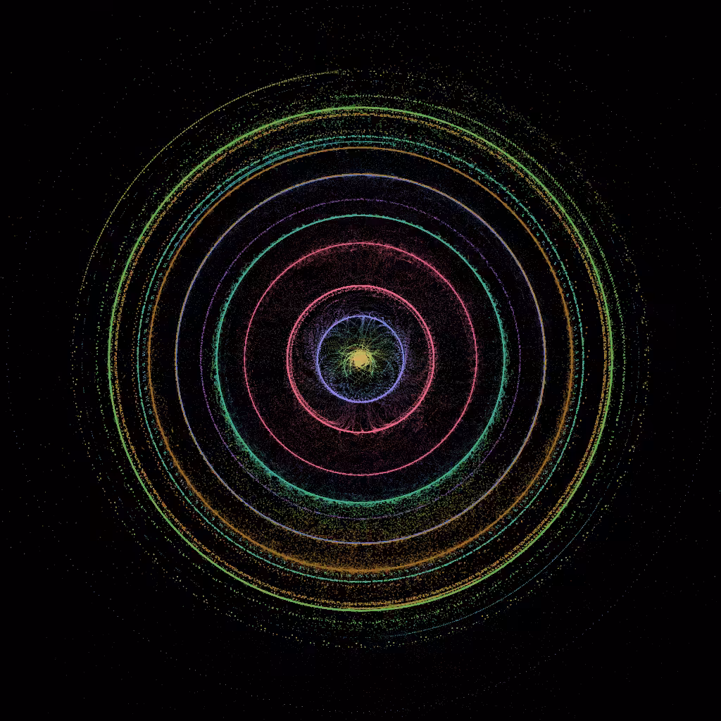 Clouds of Quantum Particles #9