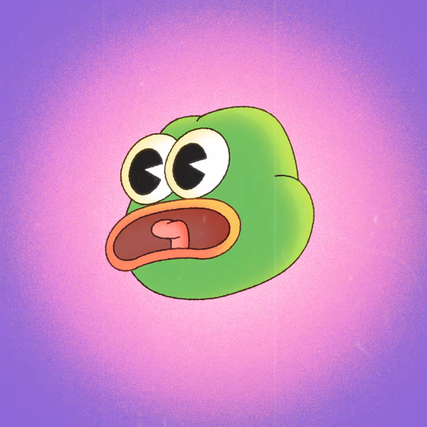 SURPRISED FROG!