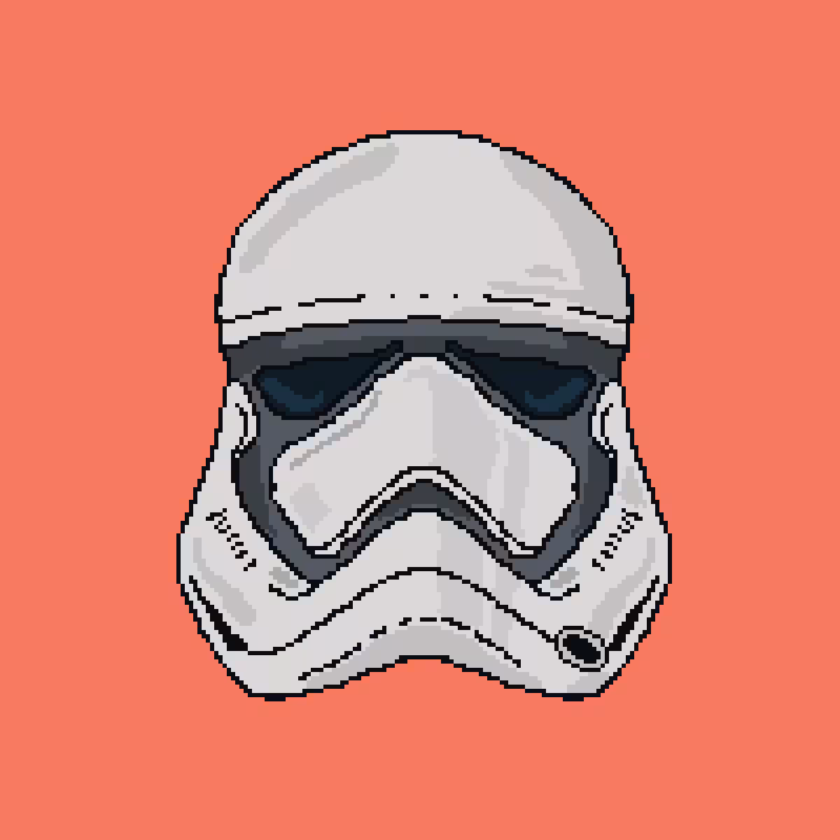 #6 Trooper Pawn - SW Helmet Collection