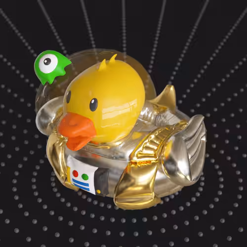 #7 — Duckstronaut — Unlockable 3D model