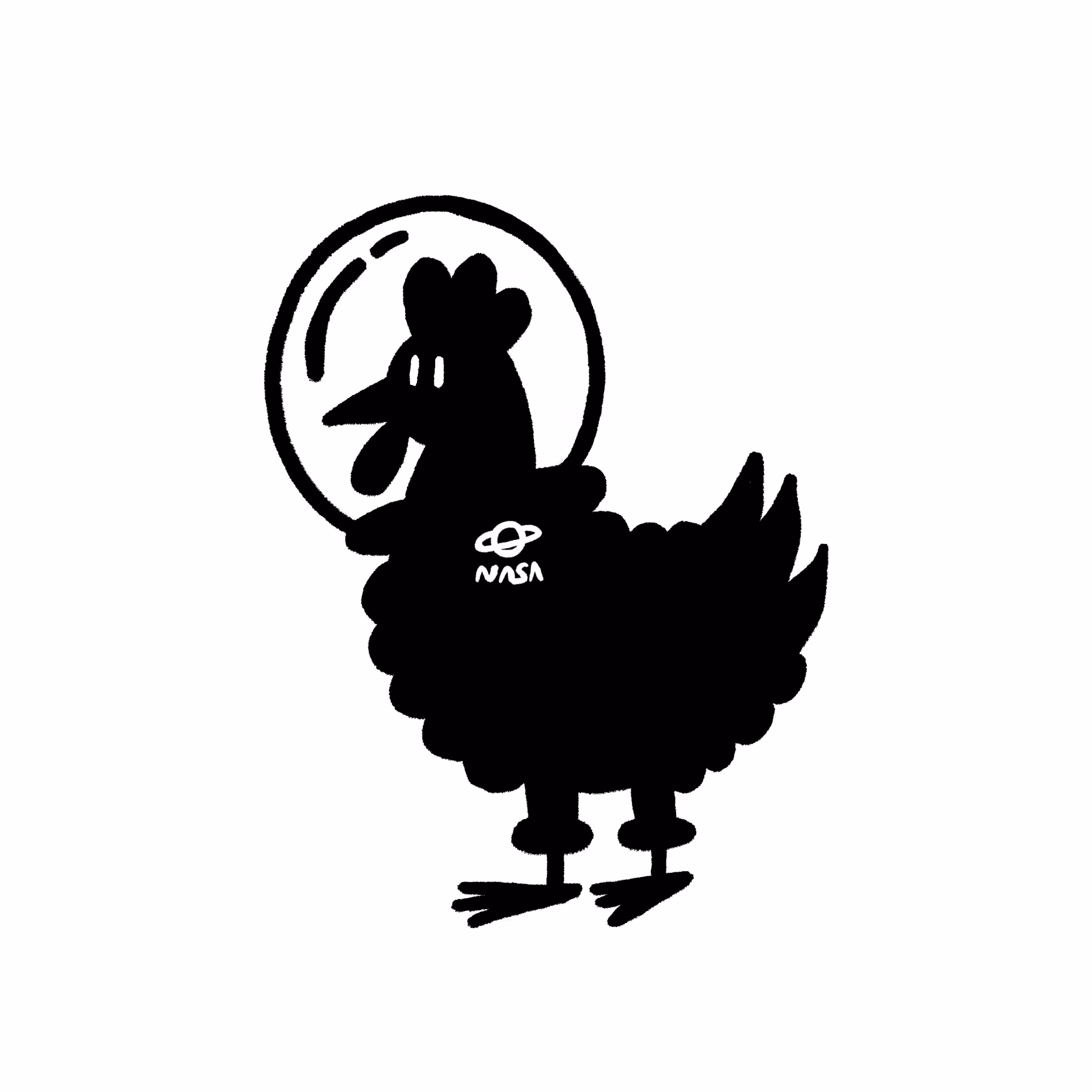 Chicken Astronaut