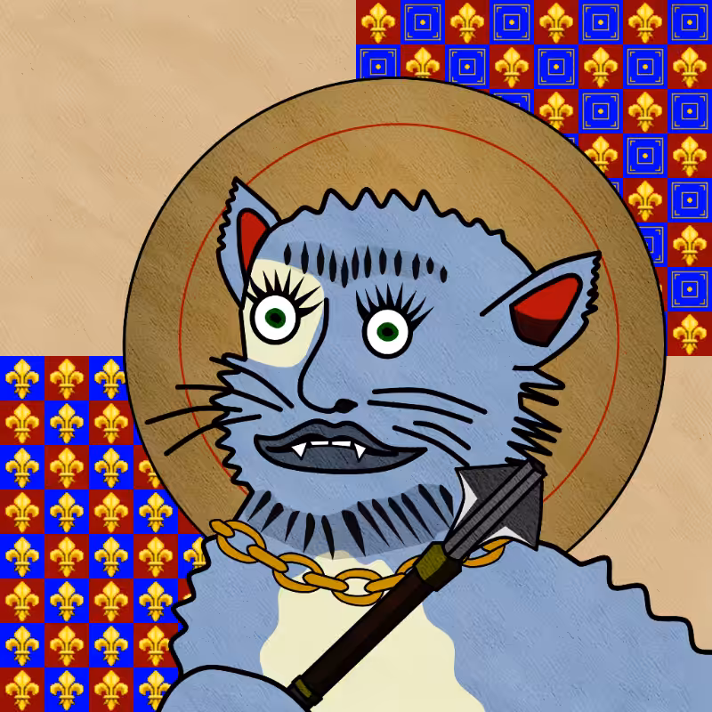 Famous Medieval Cat #37
