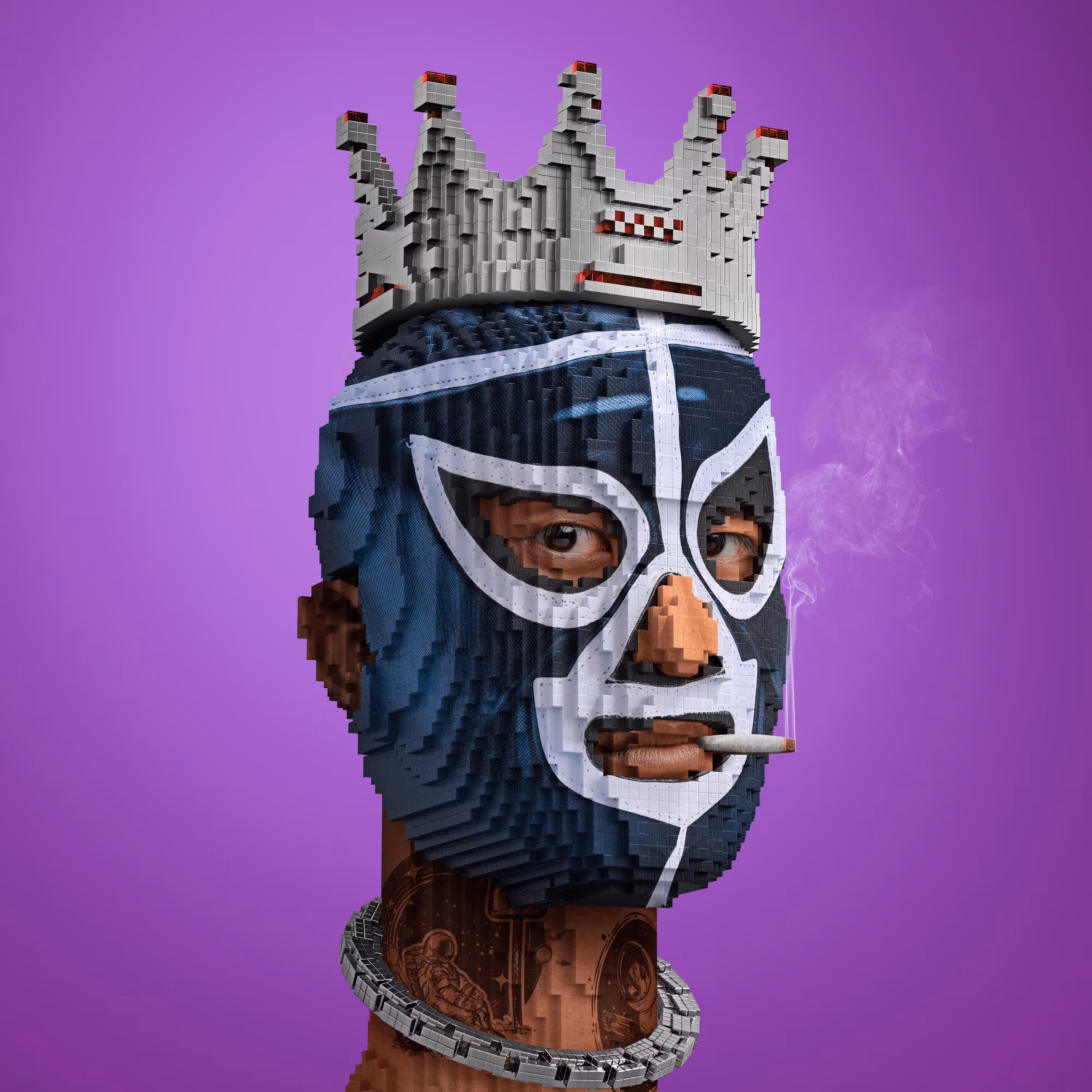 Block Head Punk 107