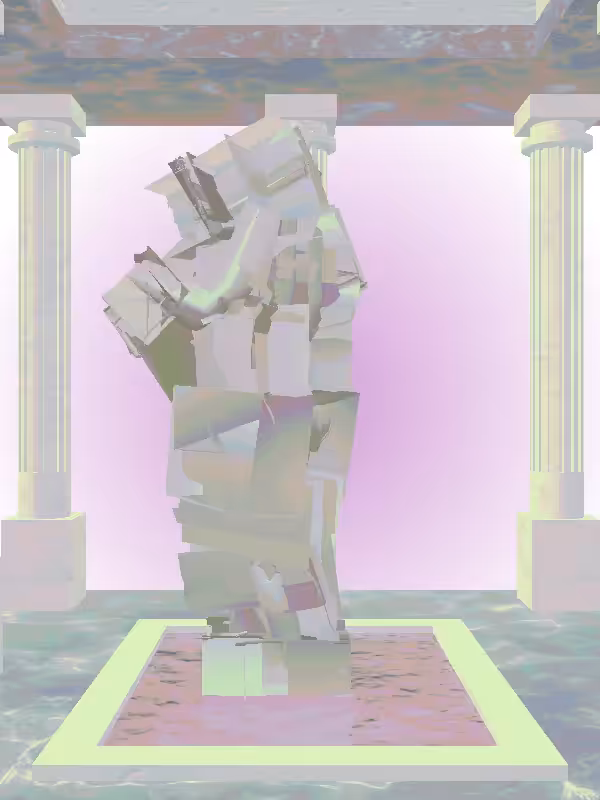 HeavenComputer: The Robotic Matte Ivory Woman #1780
