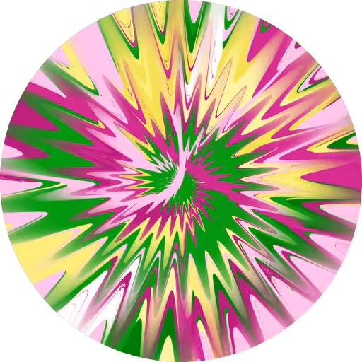Beautiful, Distinctive, Divinely Made Implosion Painting