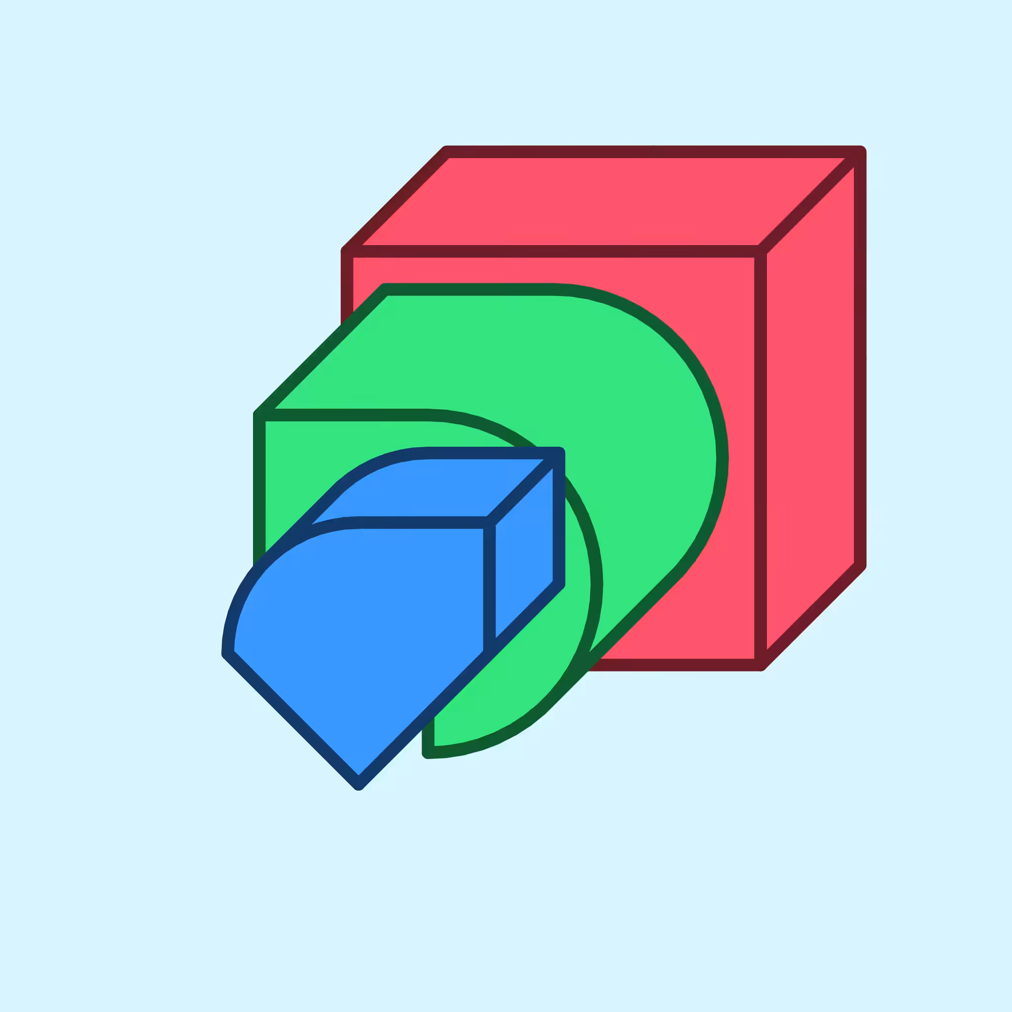 Calm shapes #106