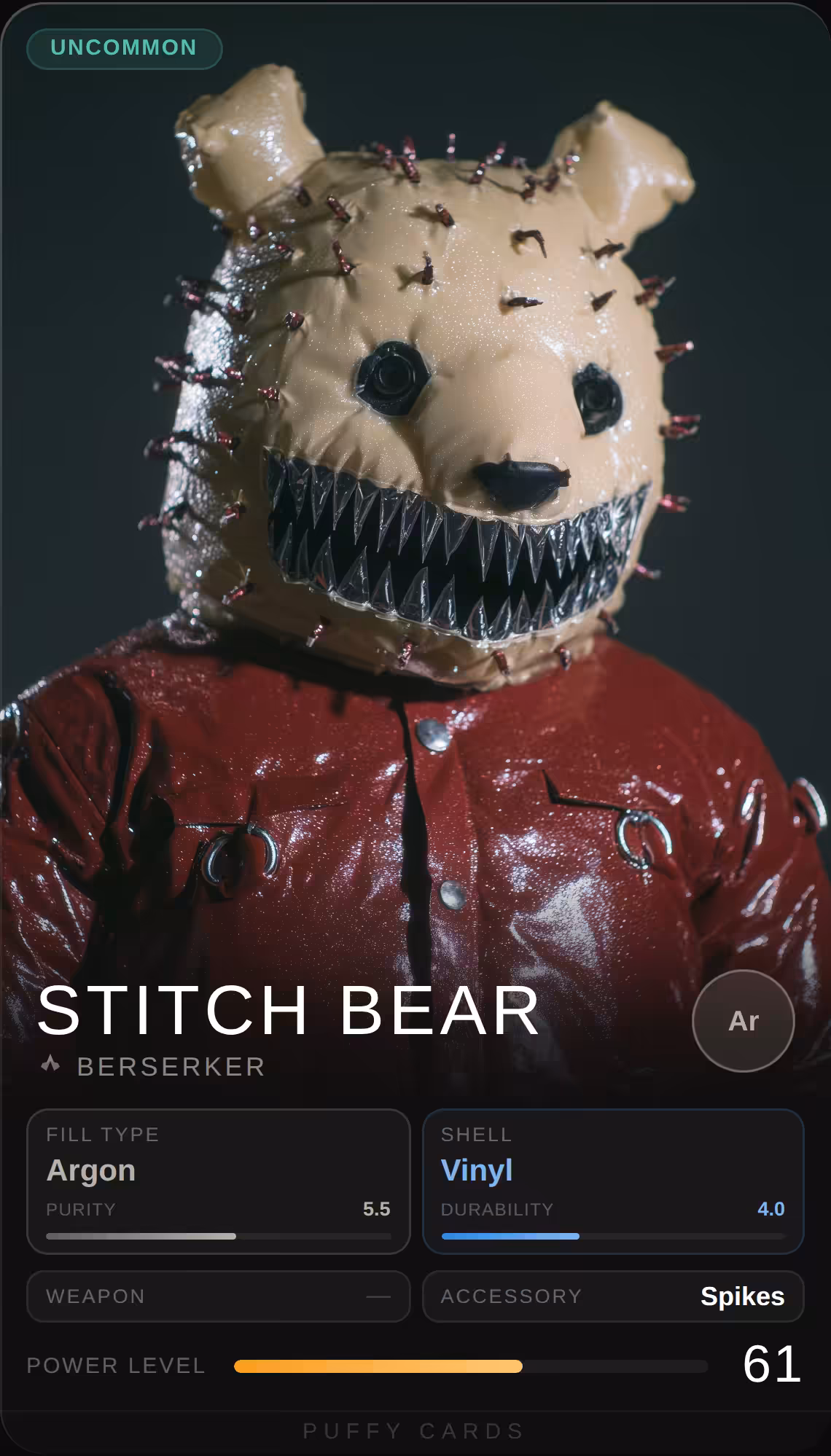 Stitch Bear
