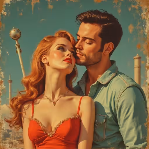 too close Vintage Poster