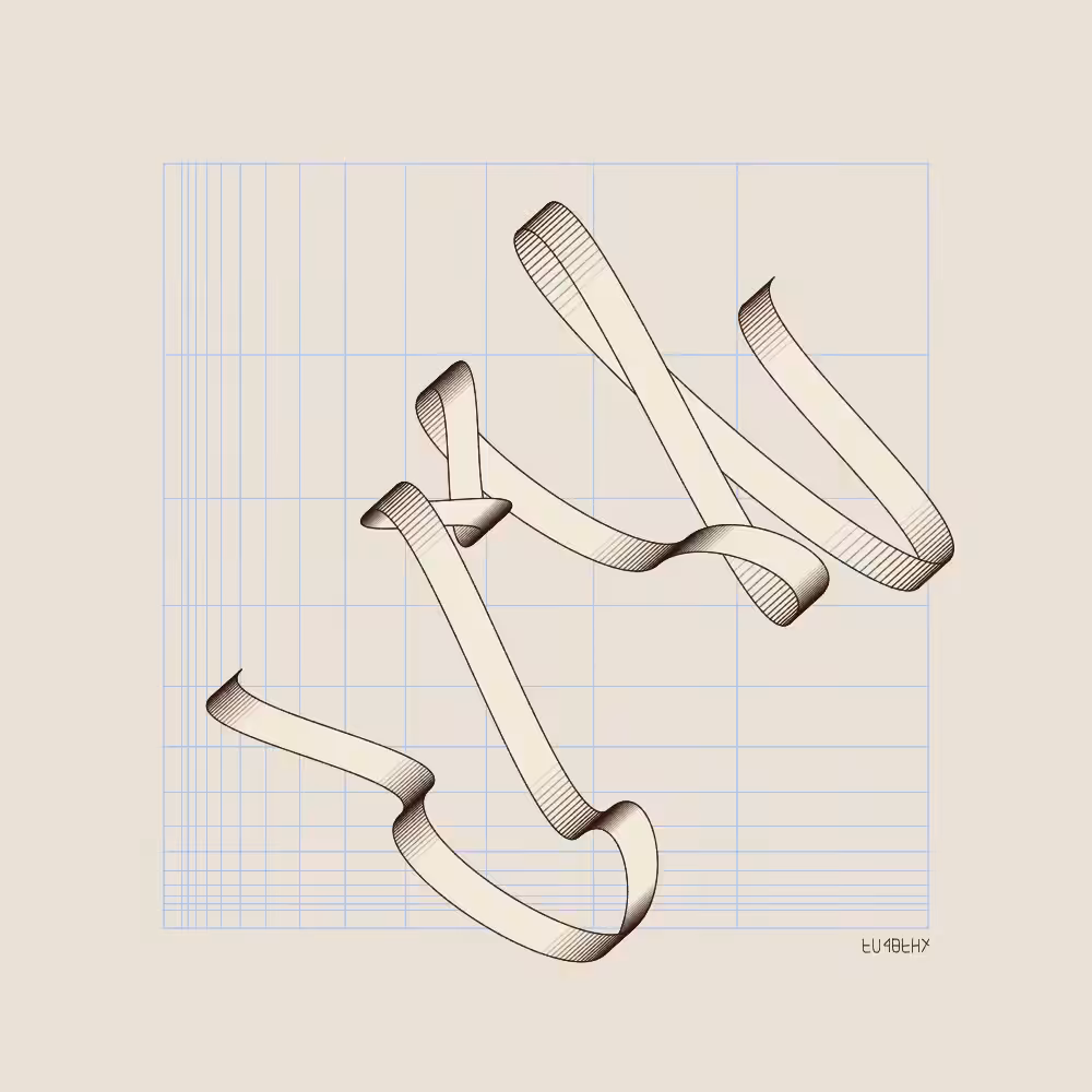 _ribbon study_ #58