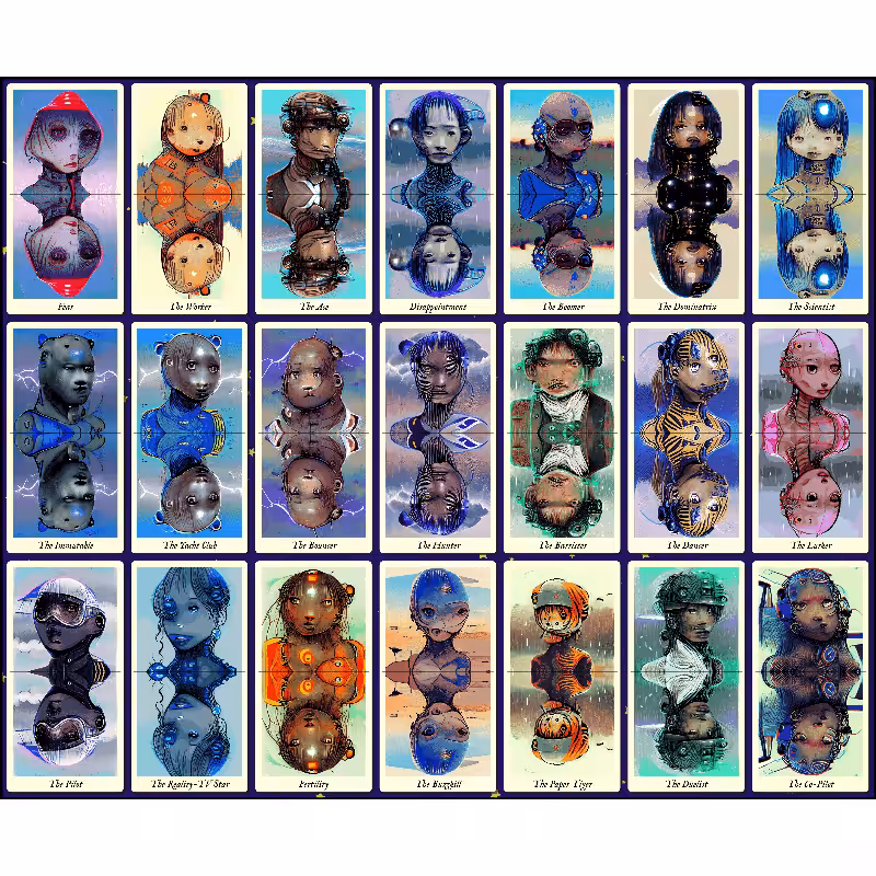 Reflexions - the fxhash tarot #8