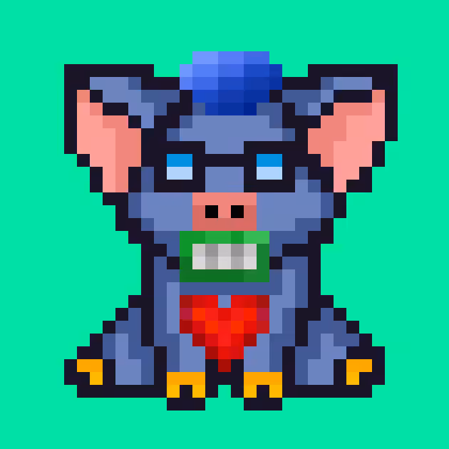 Punk Pig #01507