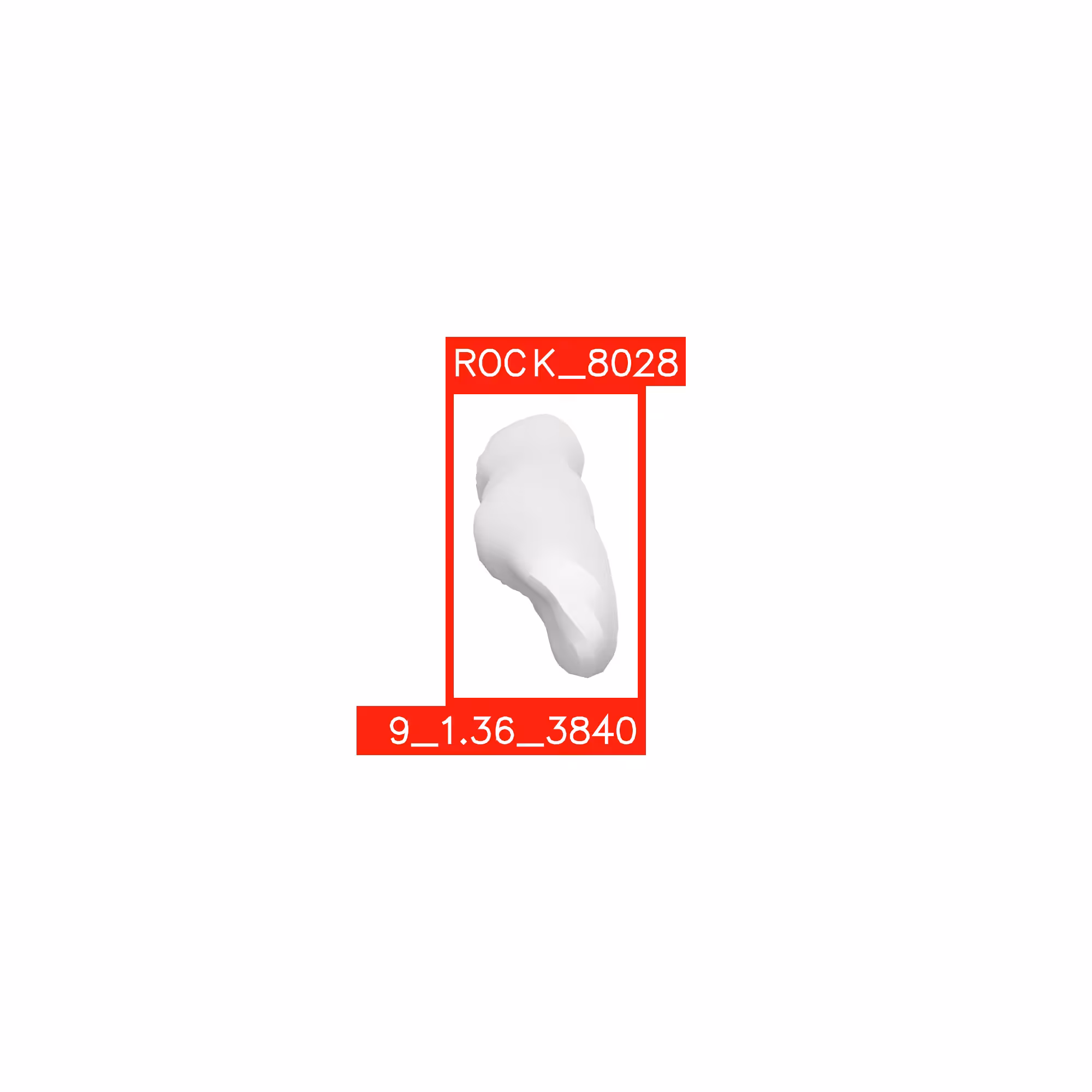 UNSHADED ROCKS: ROCK 8028
