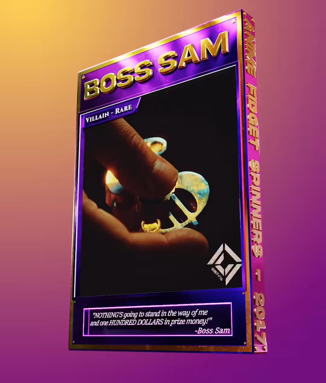 Boss Sam (Rare) | Anime Fidget Spinners