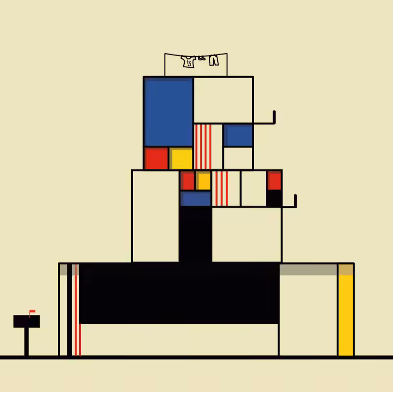 The Mondrian’s Houses #42