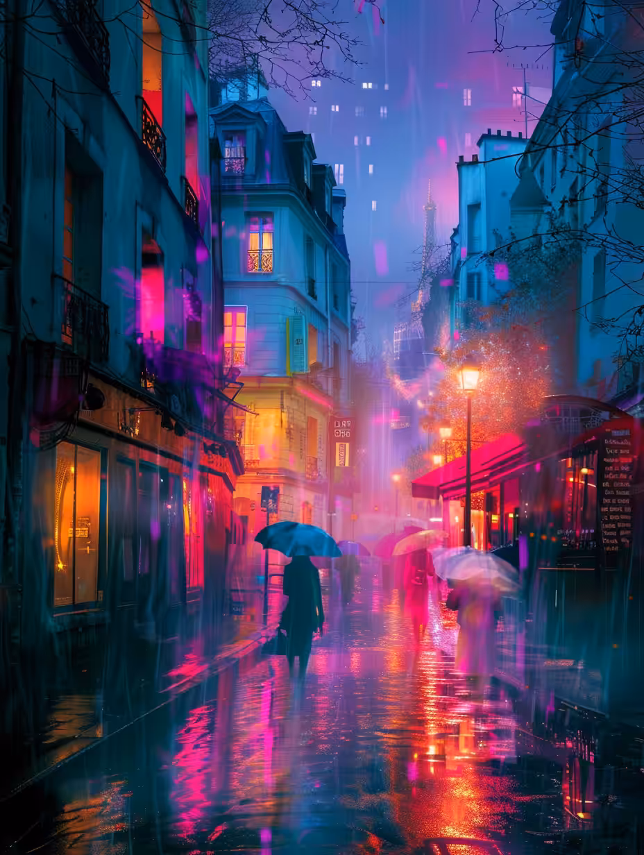 Paris la nuit