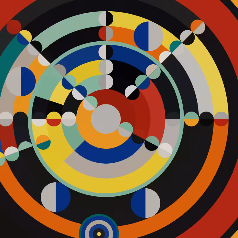 Delaunay's Relief-disques 1936-2022 #10