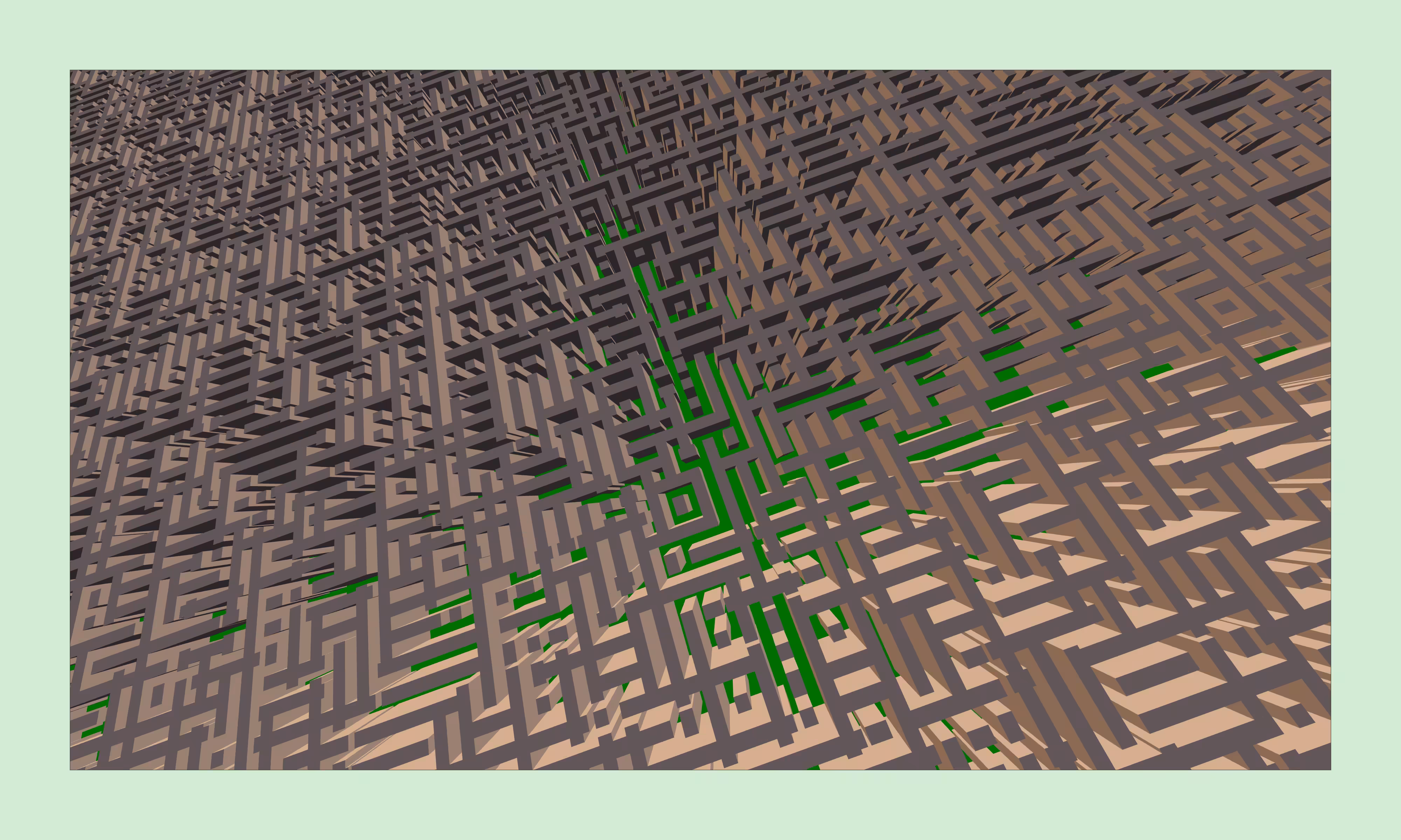 Rodeo posts: Endless labyrinth (6)
