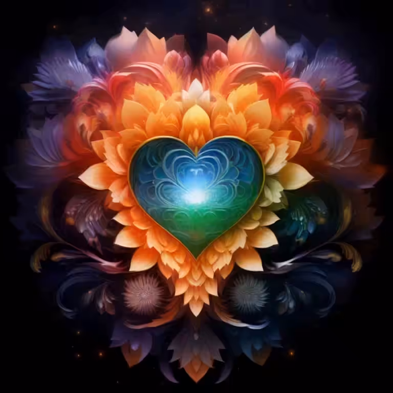 Art that comes from the heart