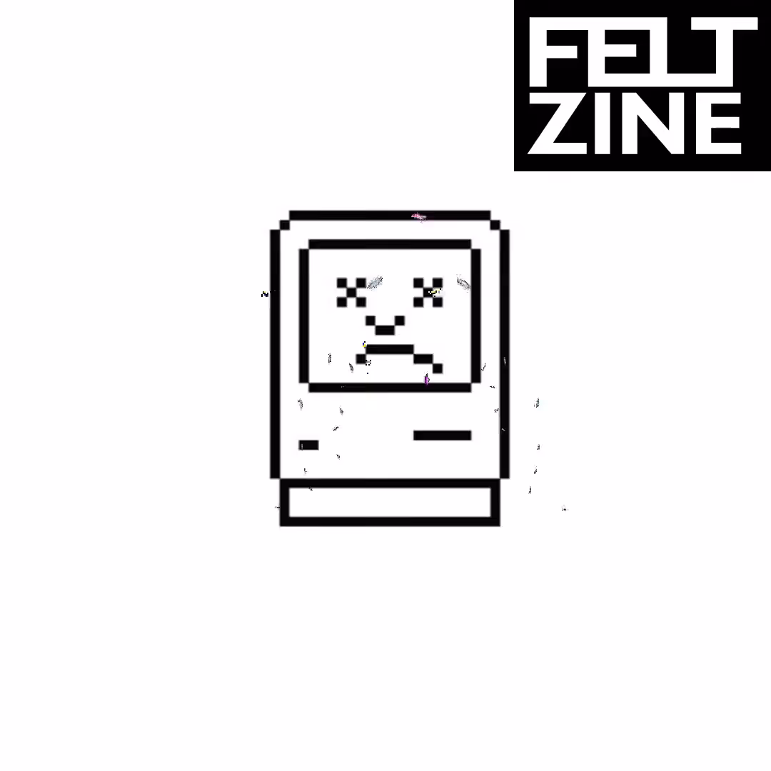 Canvas #313: mac screen. — error. — lungs. — black box logo. — dreamscape