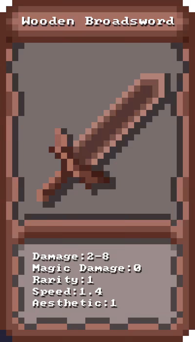 #10 Wooden Broadsword
