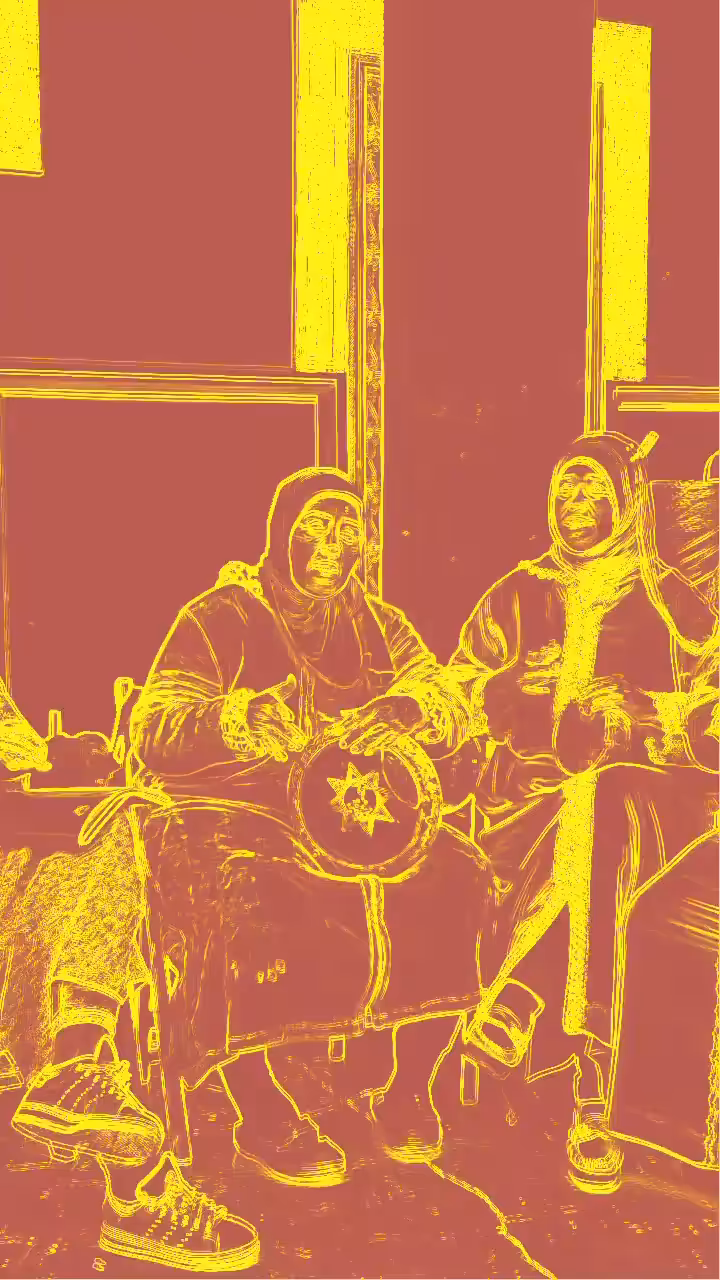 Moroccan Women Jamming 