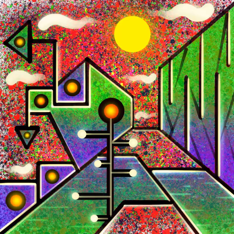 A colorful dream
