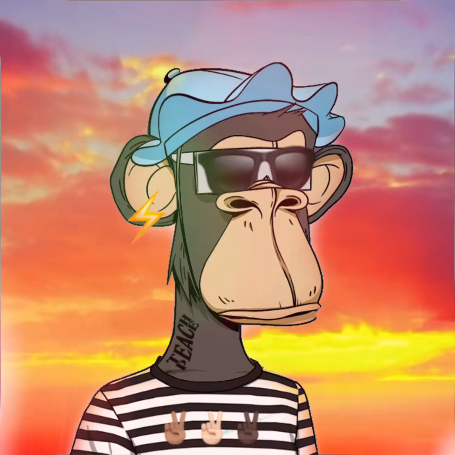 Bored Ape #8571 - Serenity Sunset