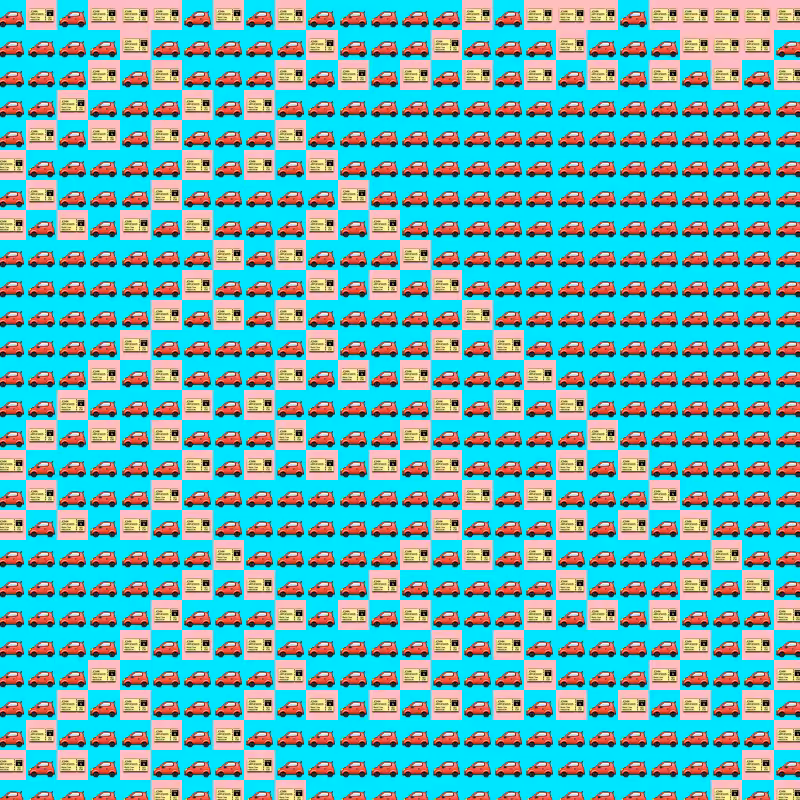 Elementary Cellular Emoji Automata #704