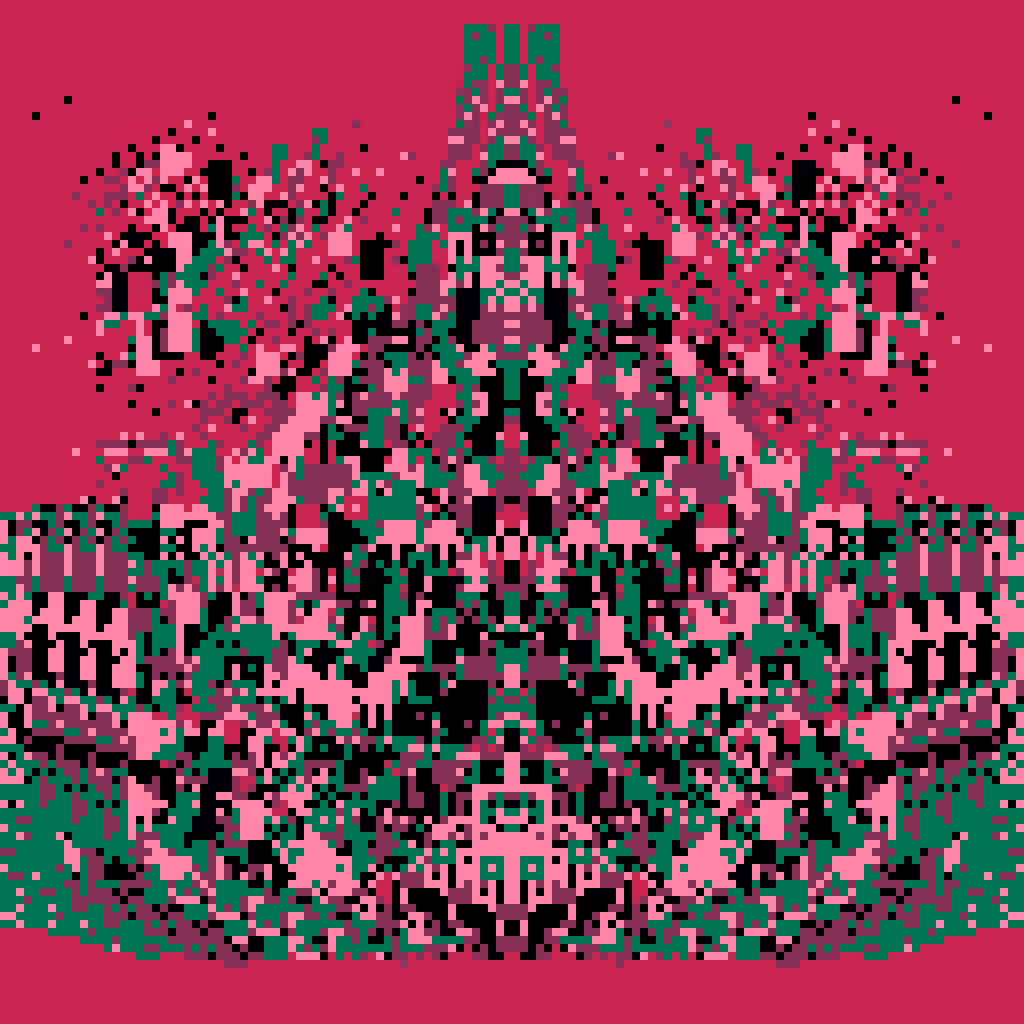 Ideocartogrpahy: Hyperspectral Temples #12