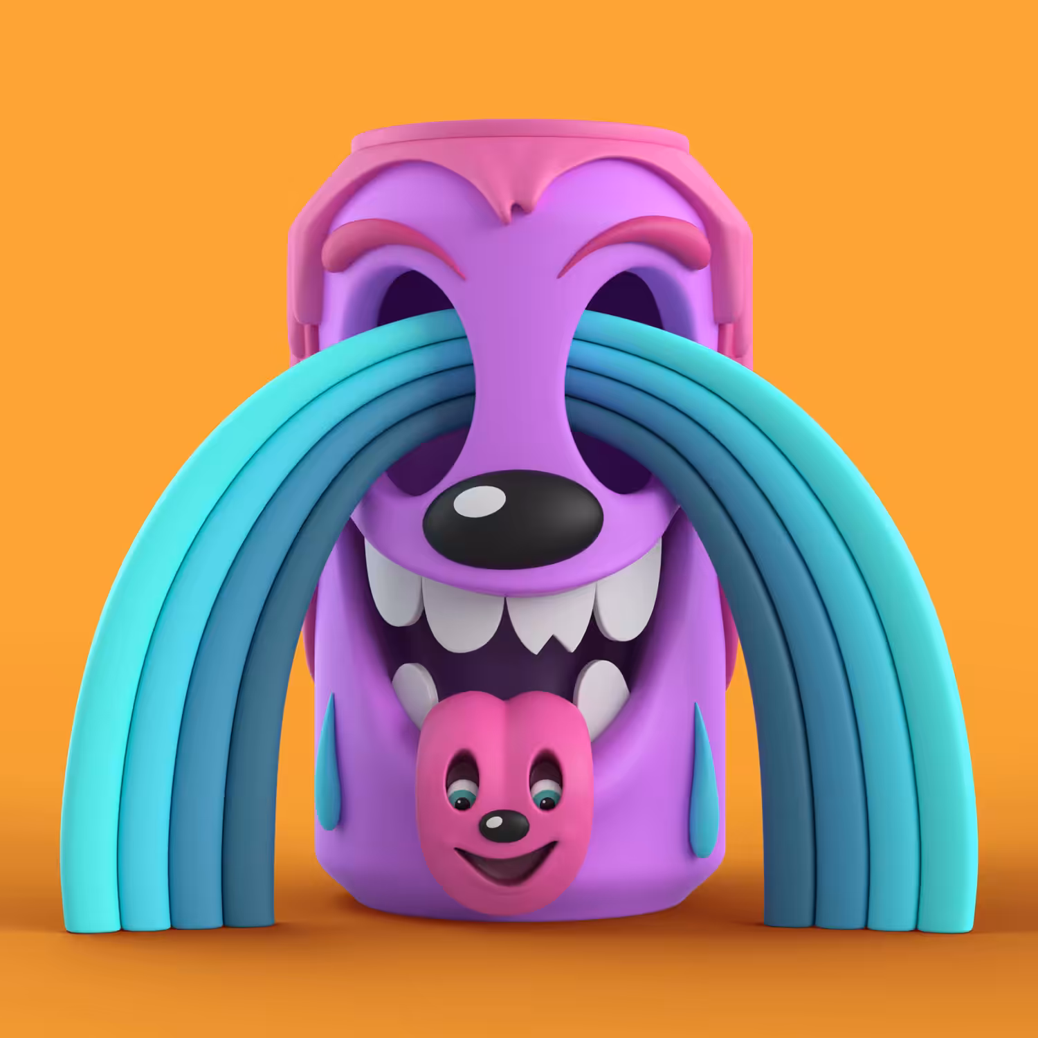 Mad Can (3D) #64