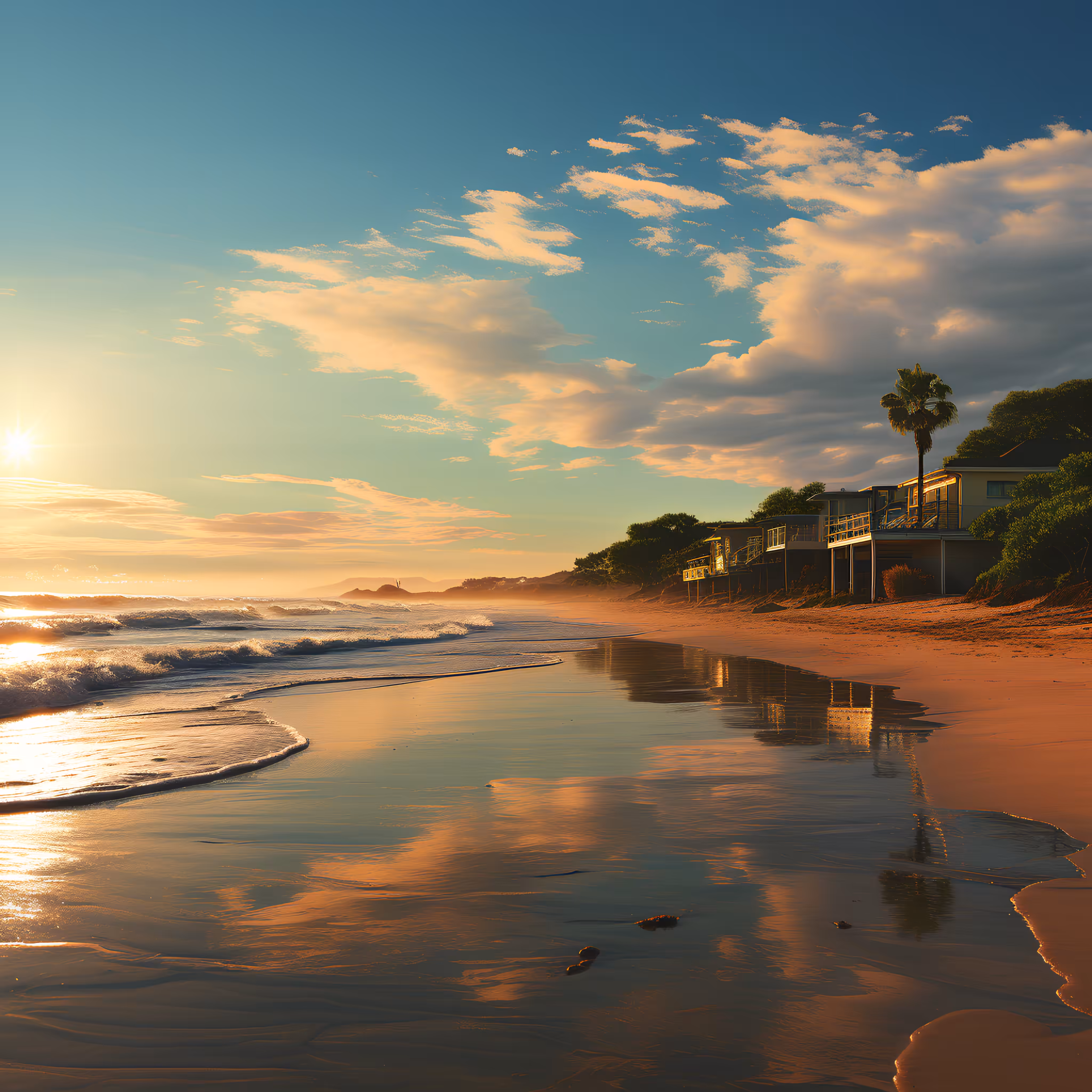 Sunrise at the Beach