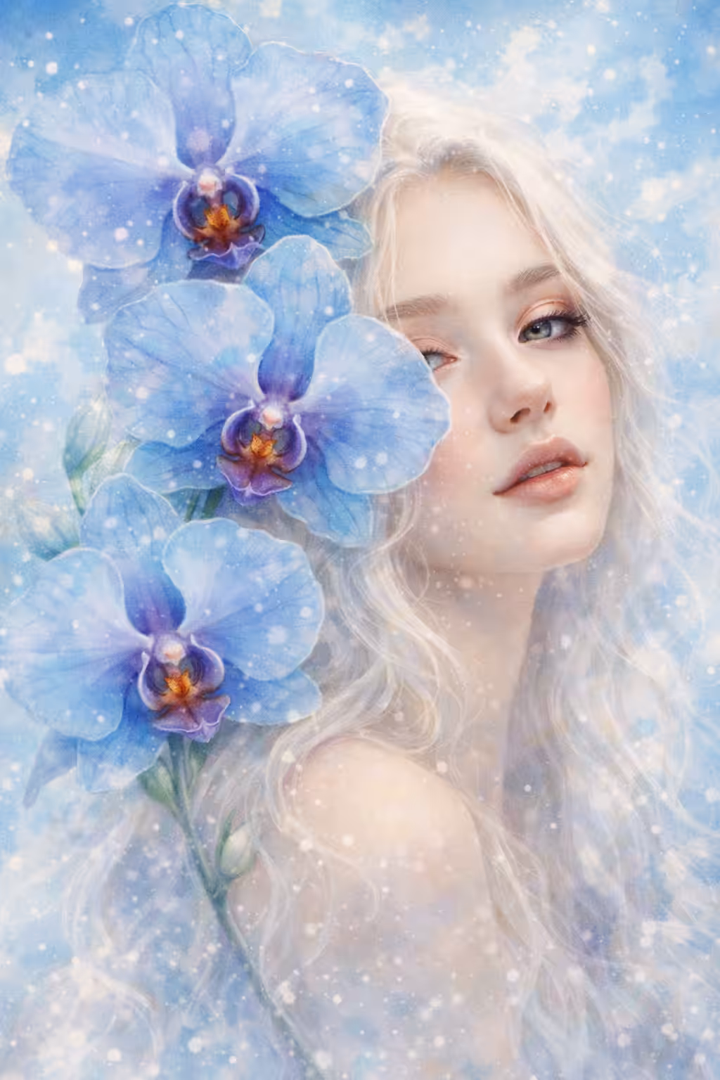 IN MY MIND : Orchid & women #8