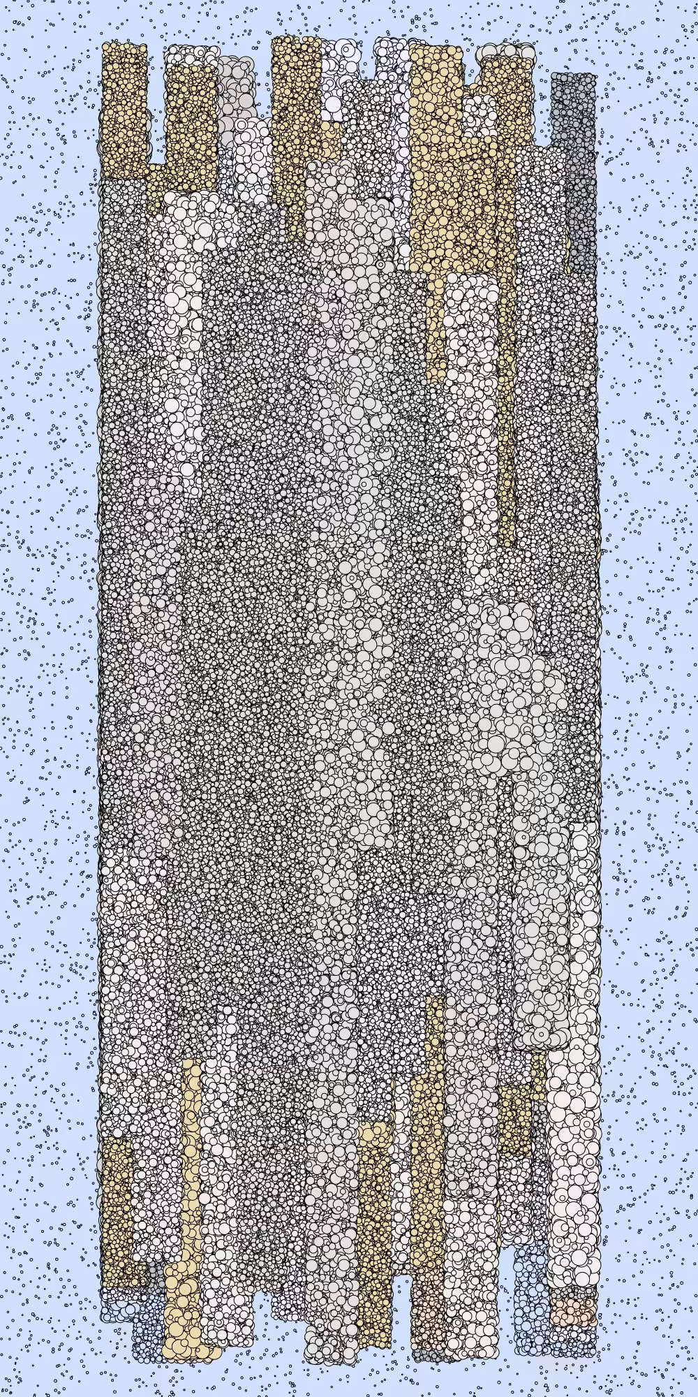 Assorted bubble textures #11