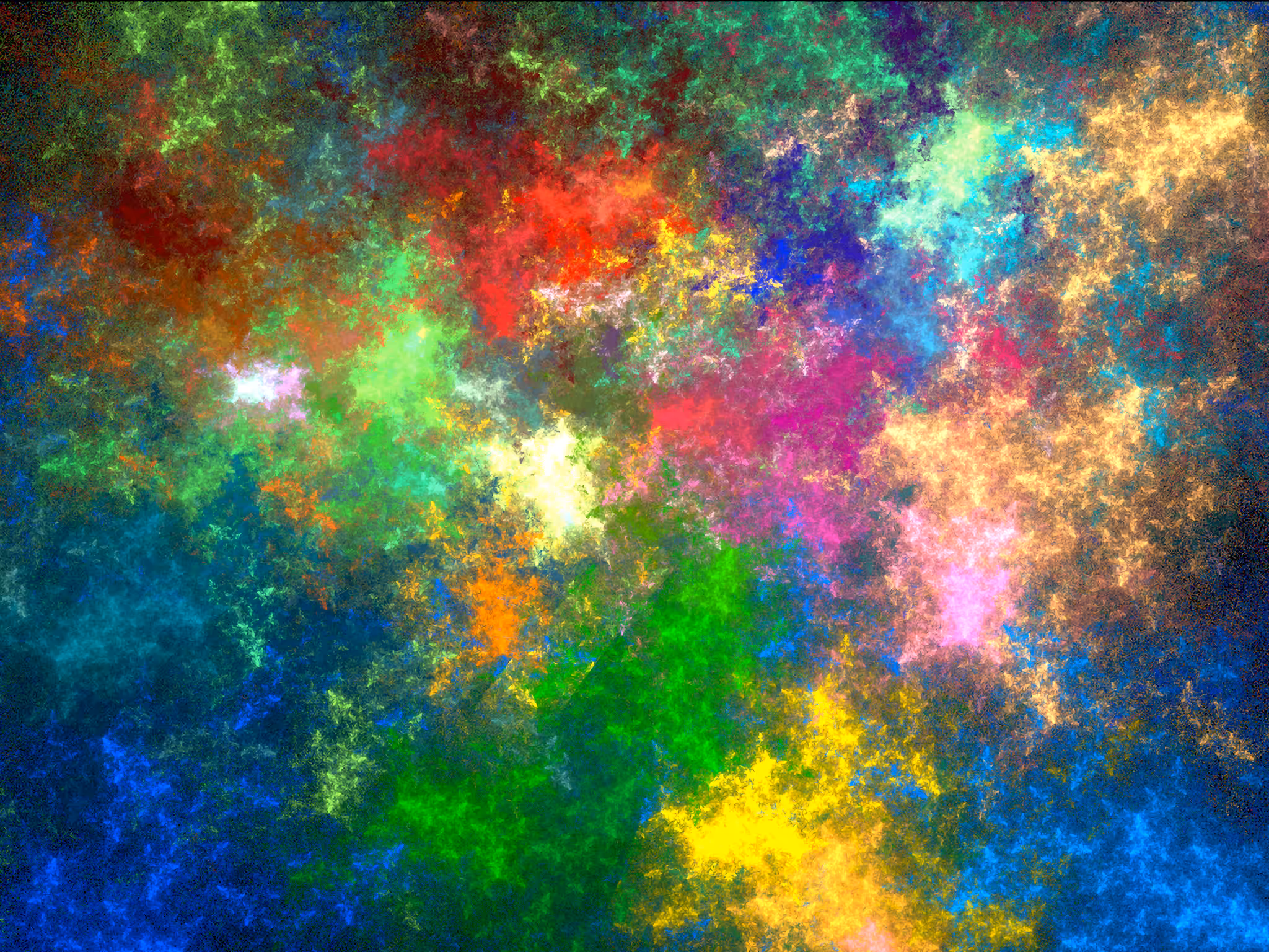 Raw Fractal Series - #067 - Blue Dream