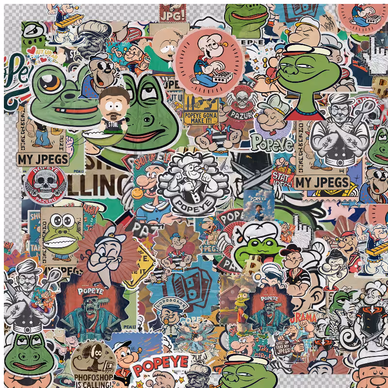 Sticker addict: PEPEYE #25