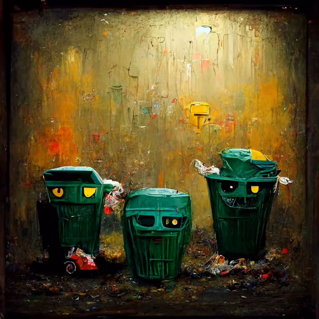 TRASHY DREAMS #22 - T0TERS IN OIL