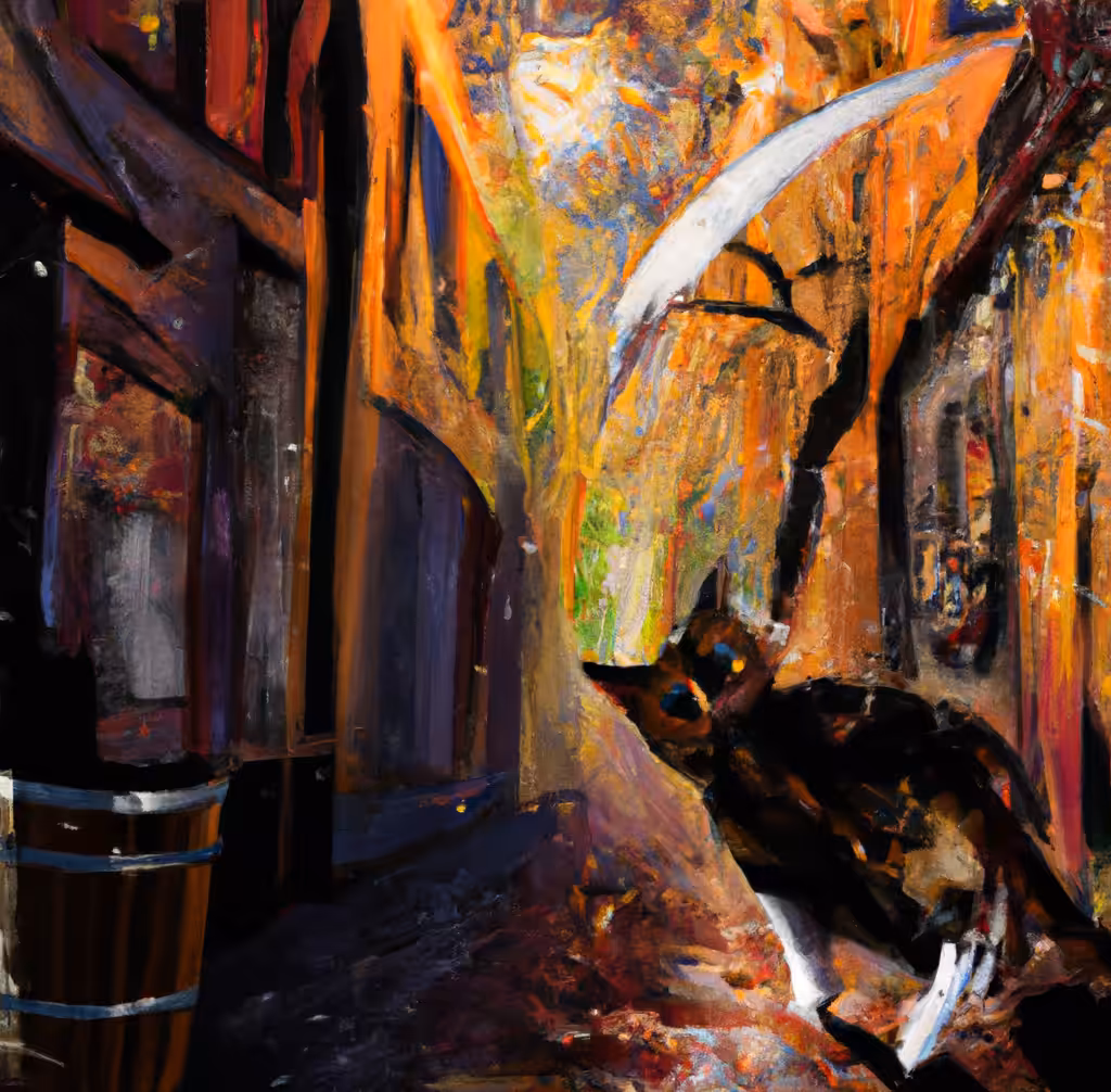 Alley Cat No. 9