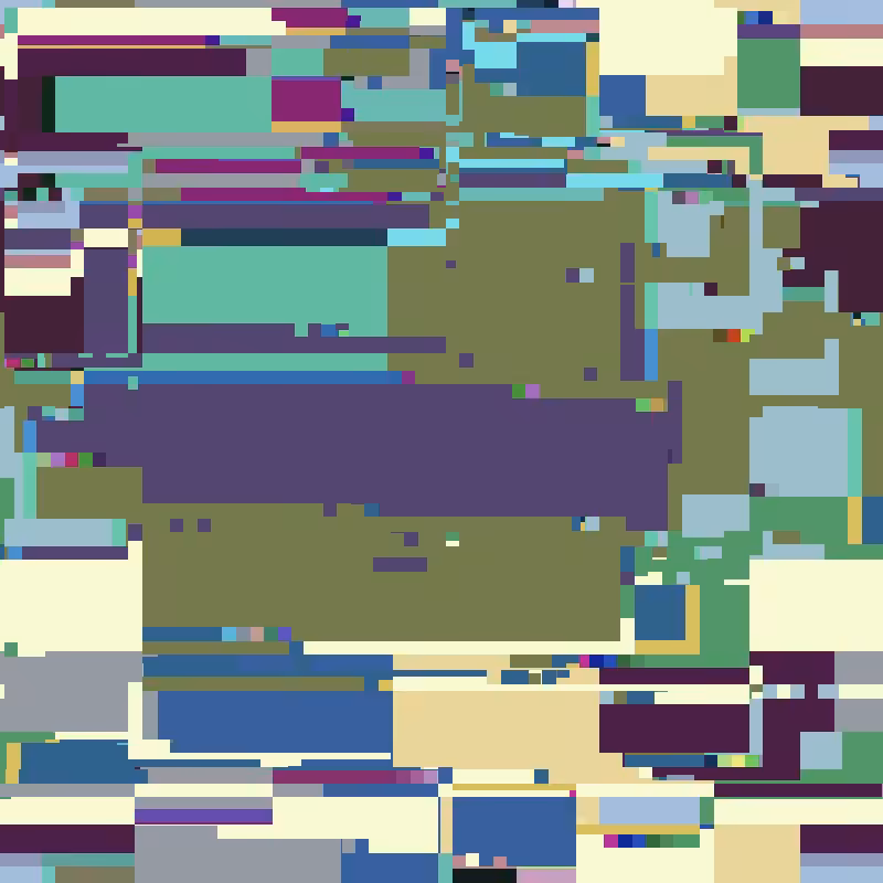 Cascade automata, pixel nature #29