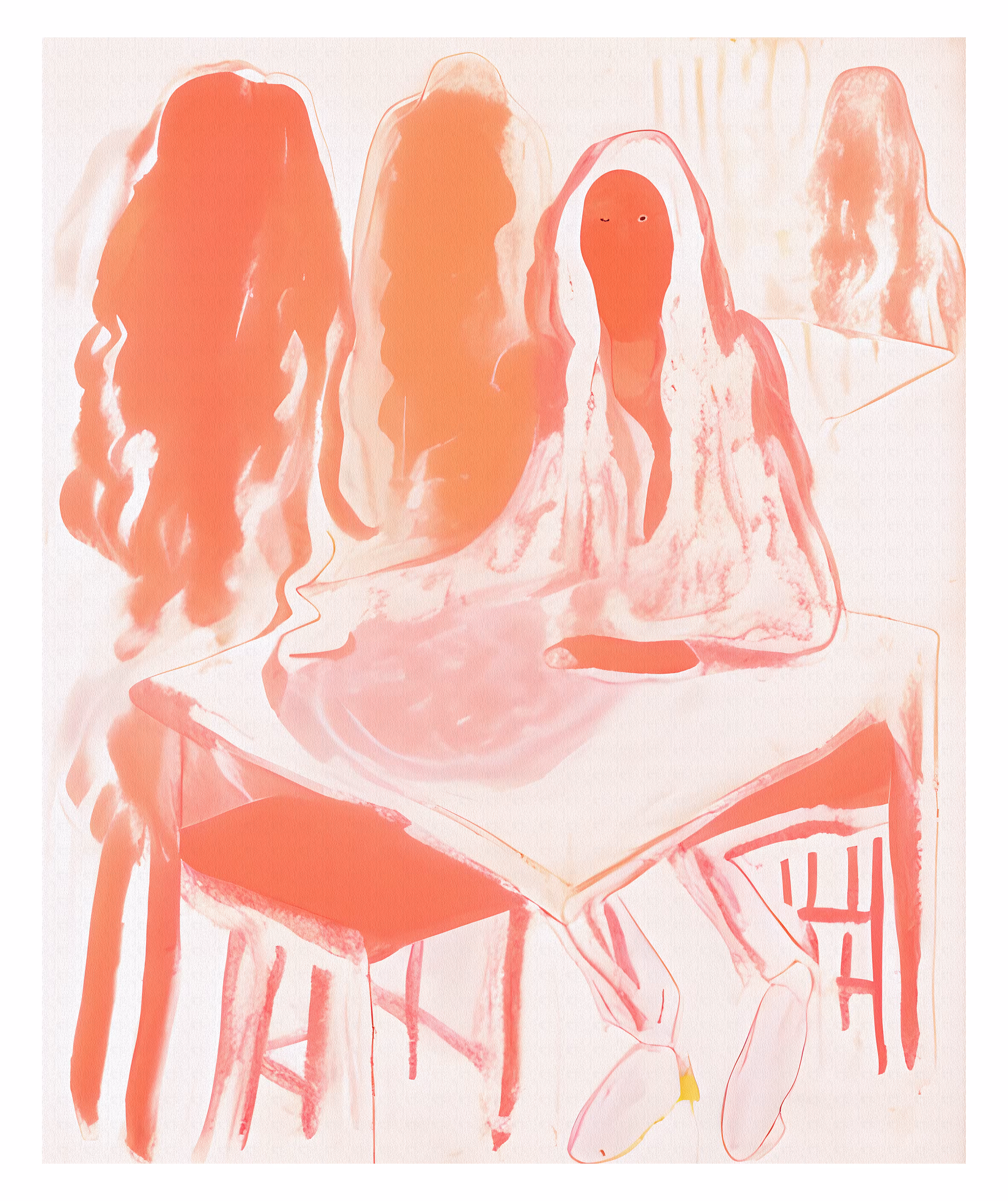"Woman at the table"