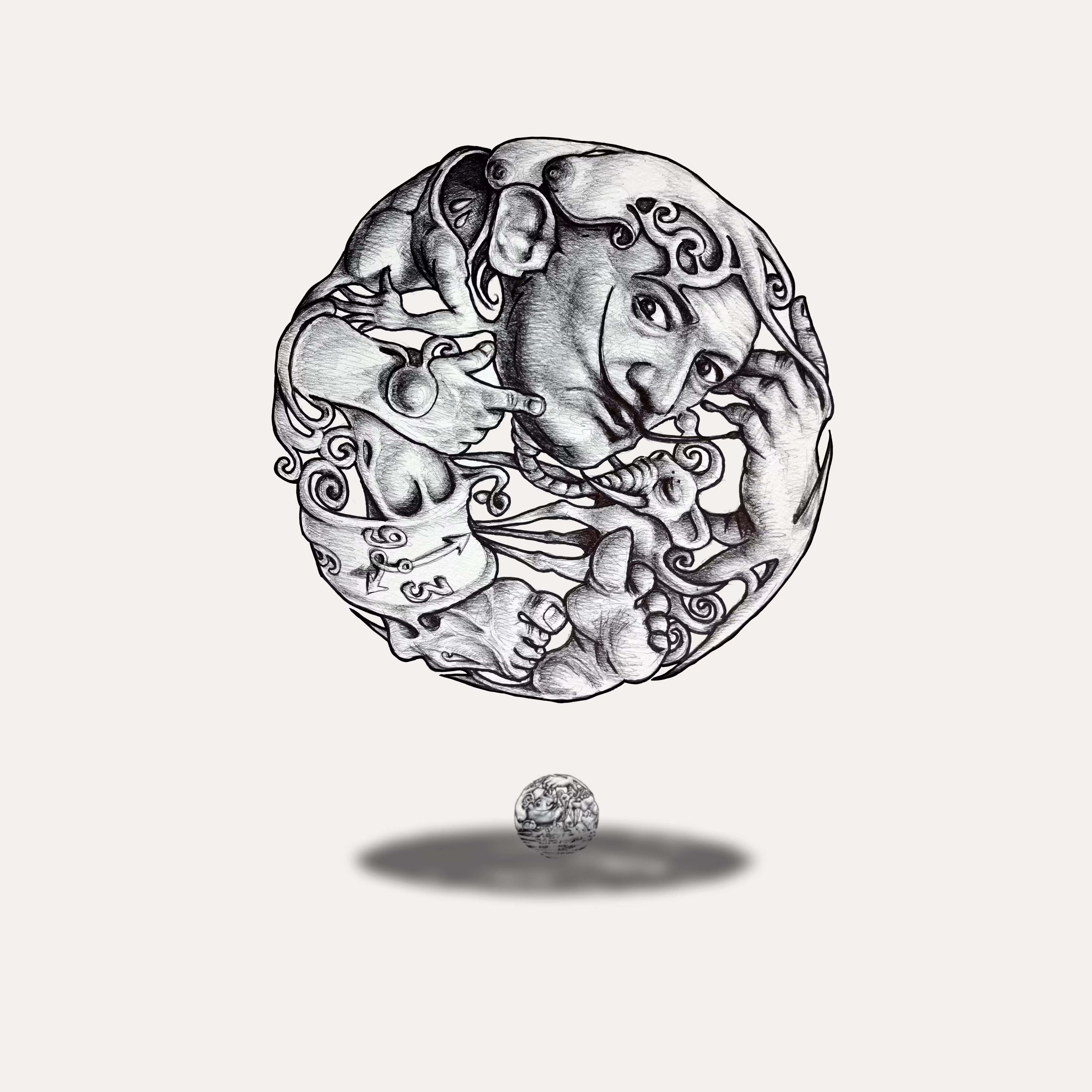Dilly sphere Dali