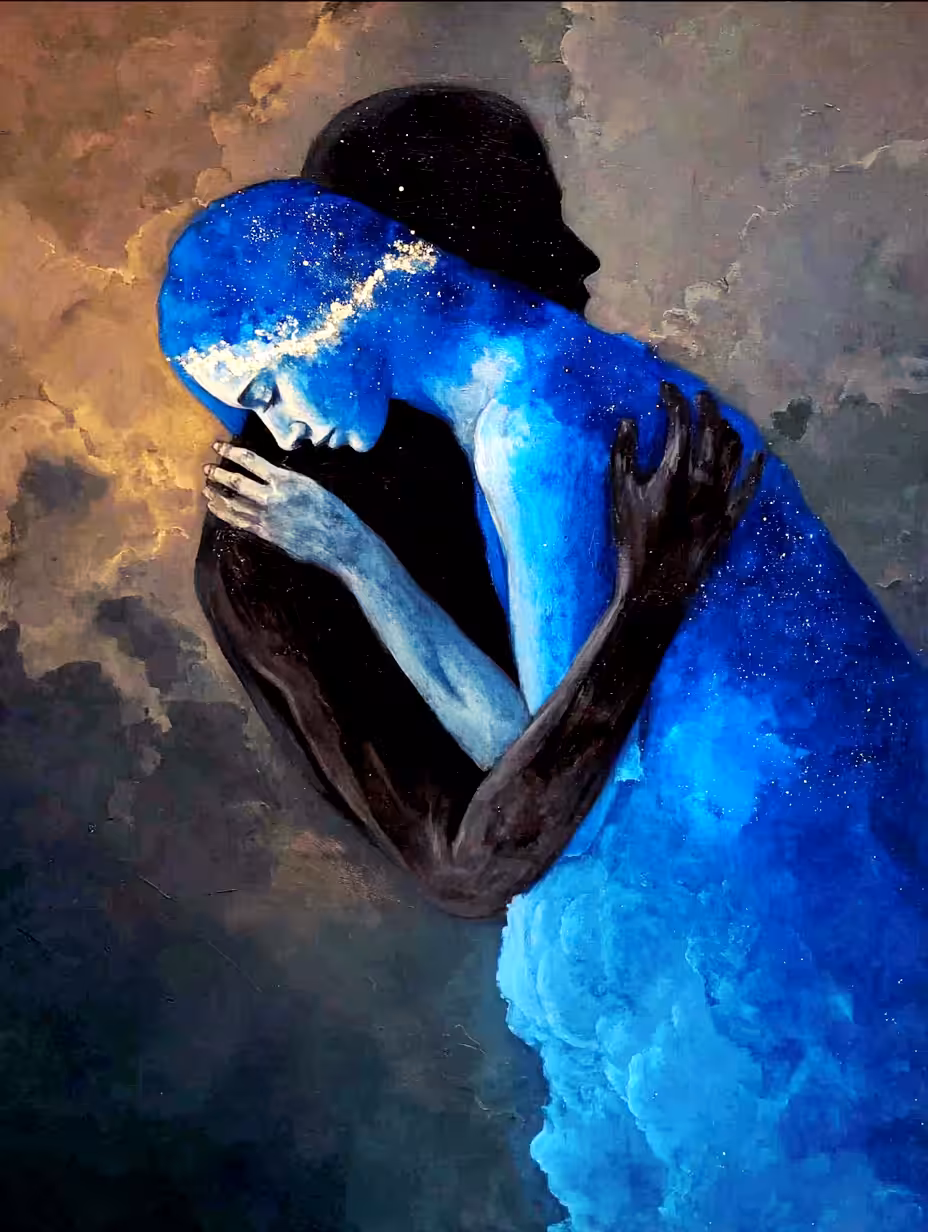 Where Light Breaks Against Darkness
