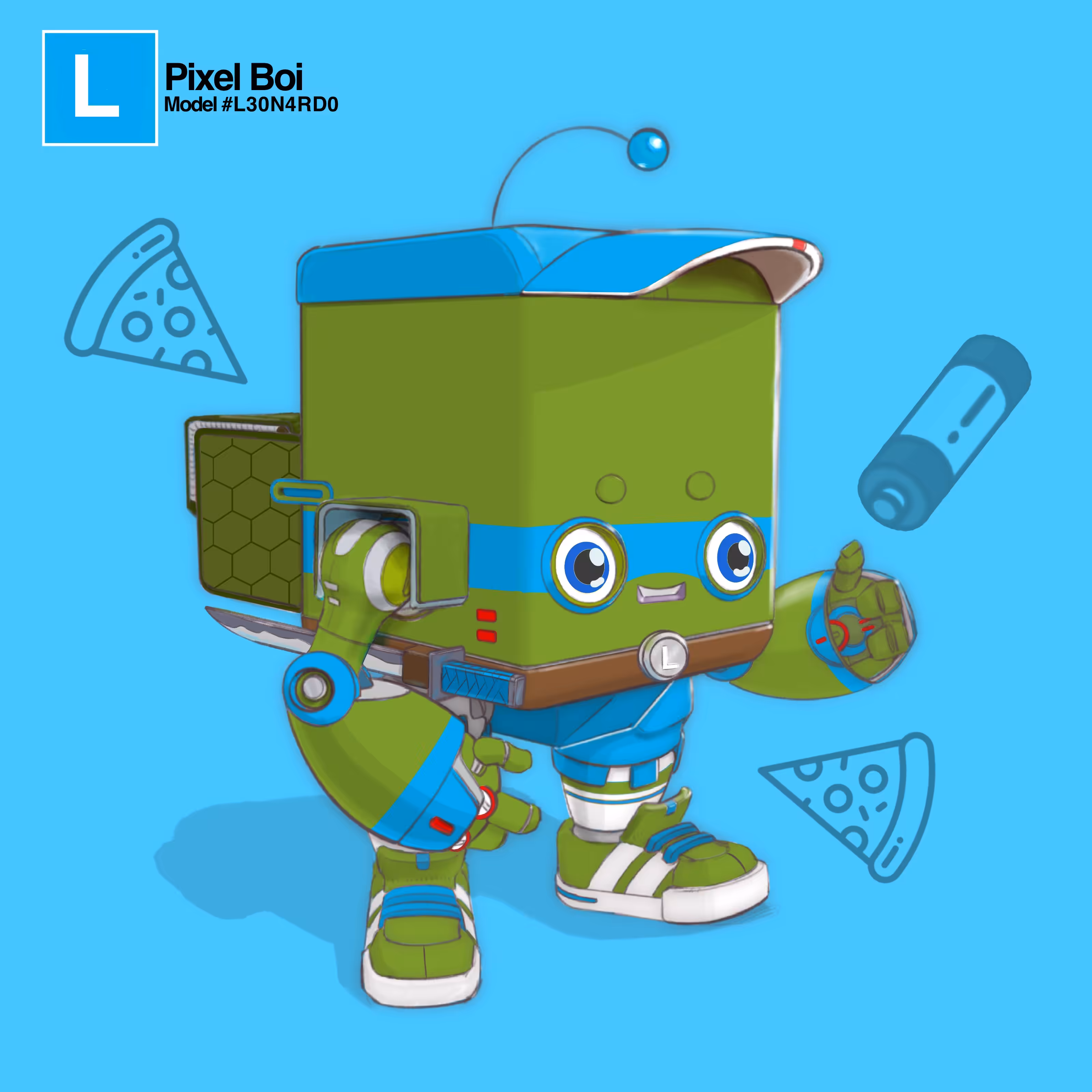 Pixel Boi - L30N4RD0