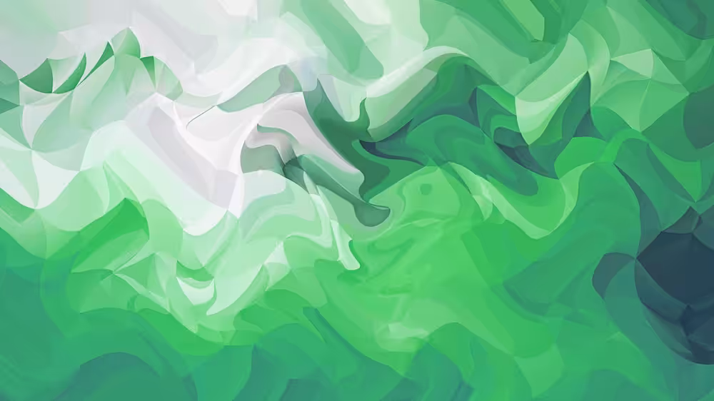 Waves - Green