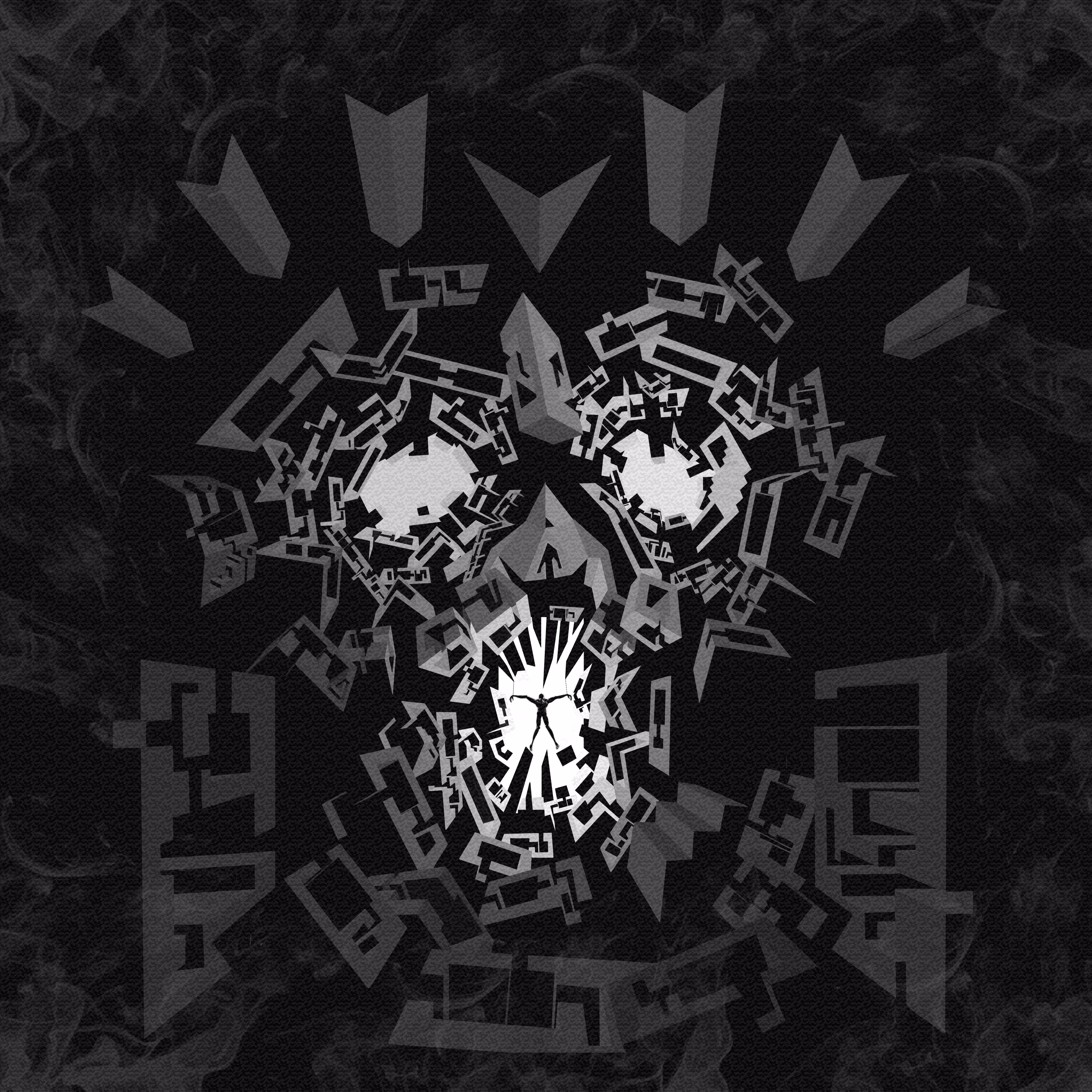 Outer Skull Space (BnW Edition)