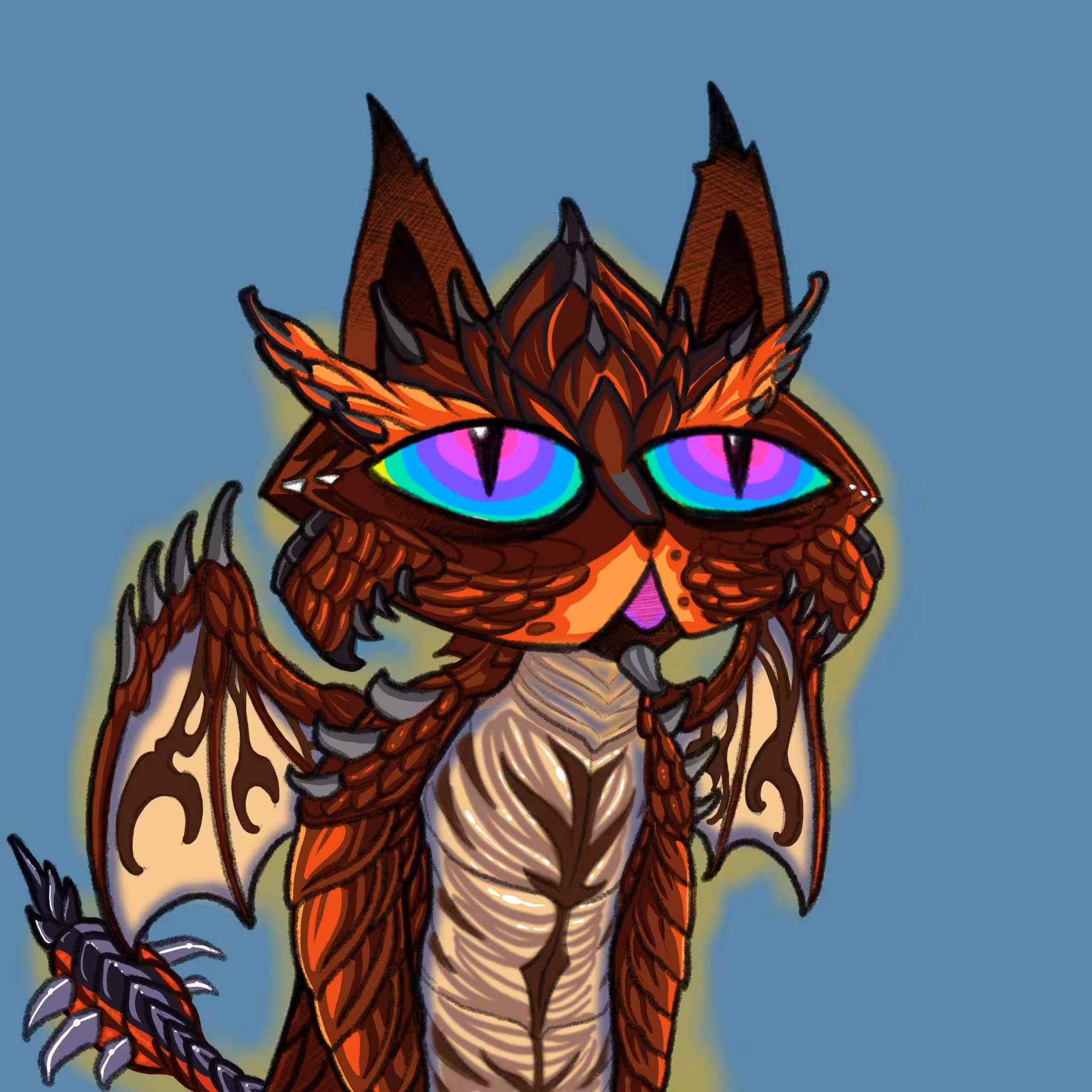 Dizzy Cat  MH # Rathalos