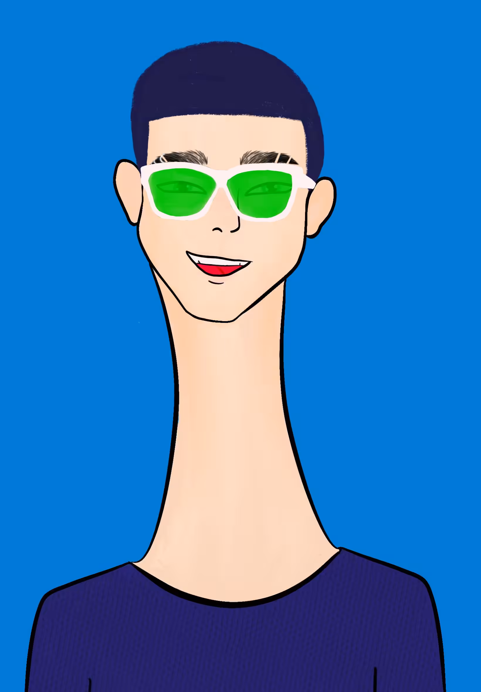 Long Neckie Fellas #2043