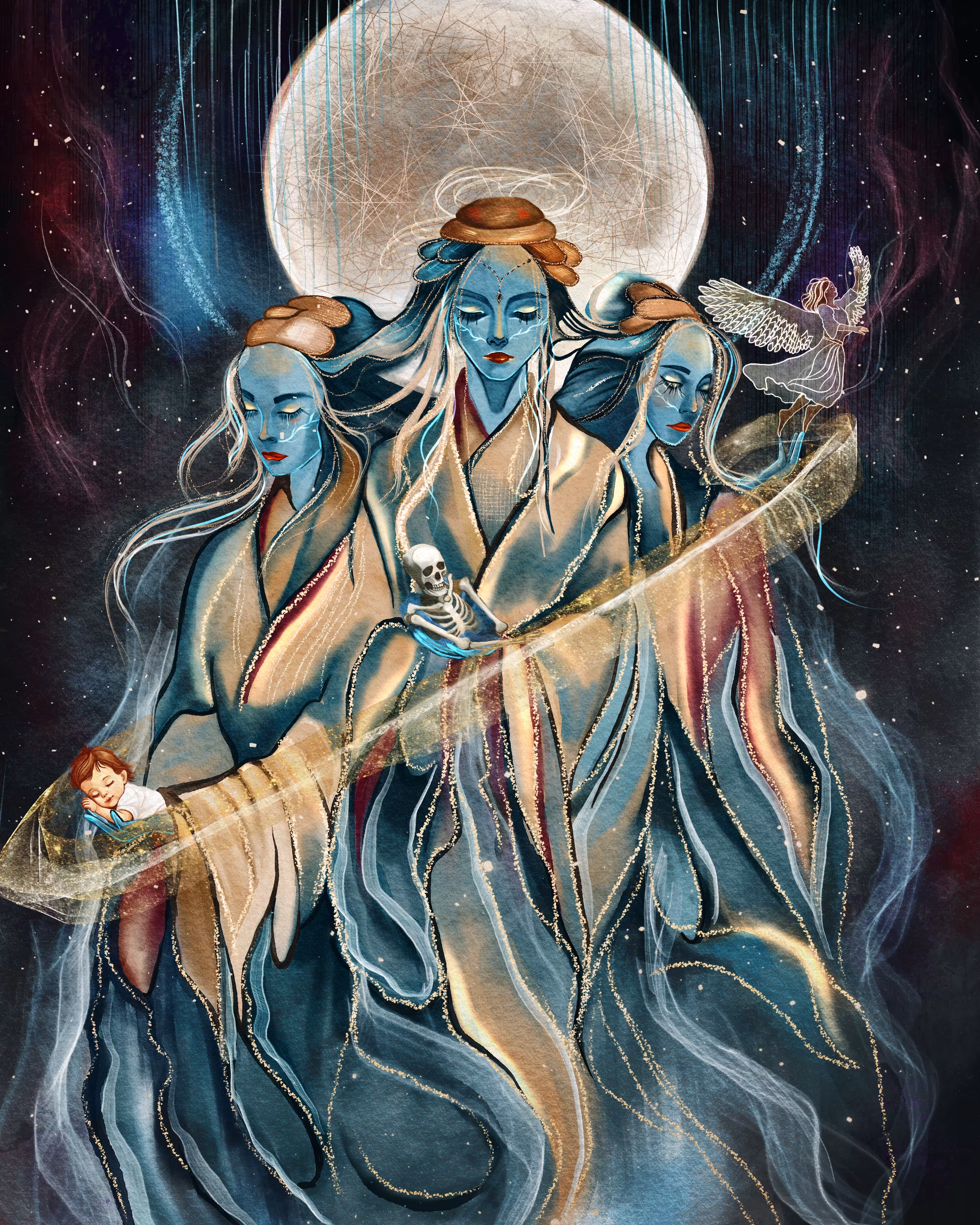 Moon Mothers of Fate